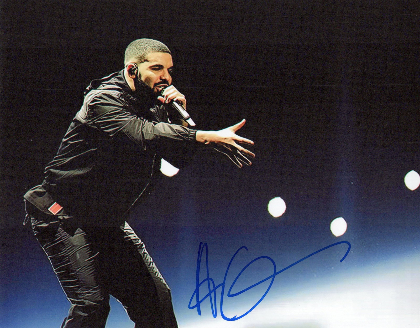 Drake (Aubrey Graham) SINGER / RAPPER In Person Signed Photo (1 of 1)