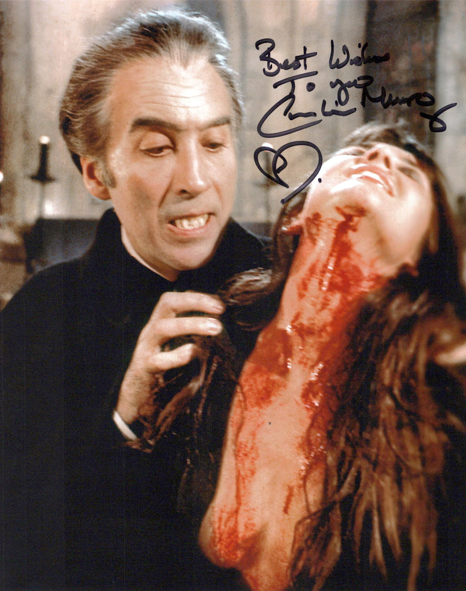Caroline Munro DRACULA AD 1972 In Person Signed Photo (1 of 1)