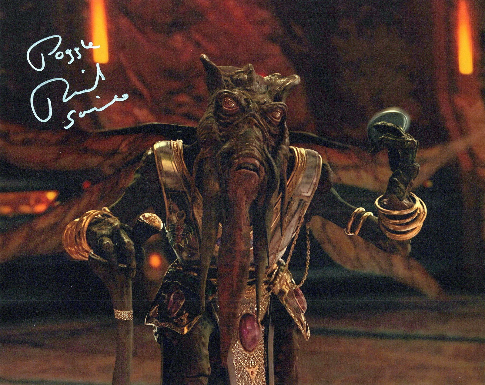Richard Stride STAR WARS In Person Signed Photo (1 of 1)
