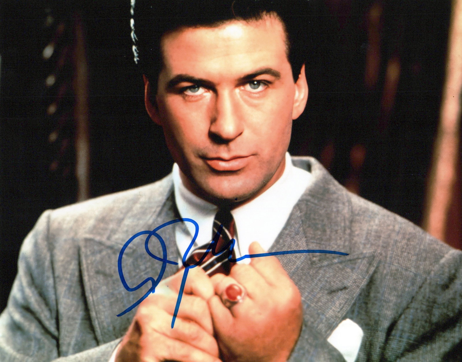 Alec Baldwin THE SHADOW In Person Signed Photo (1 of 1)
