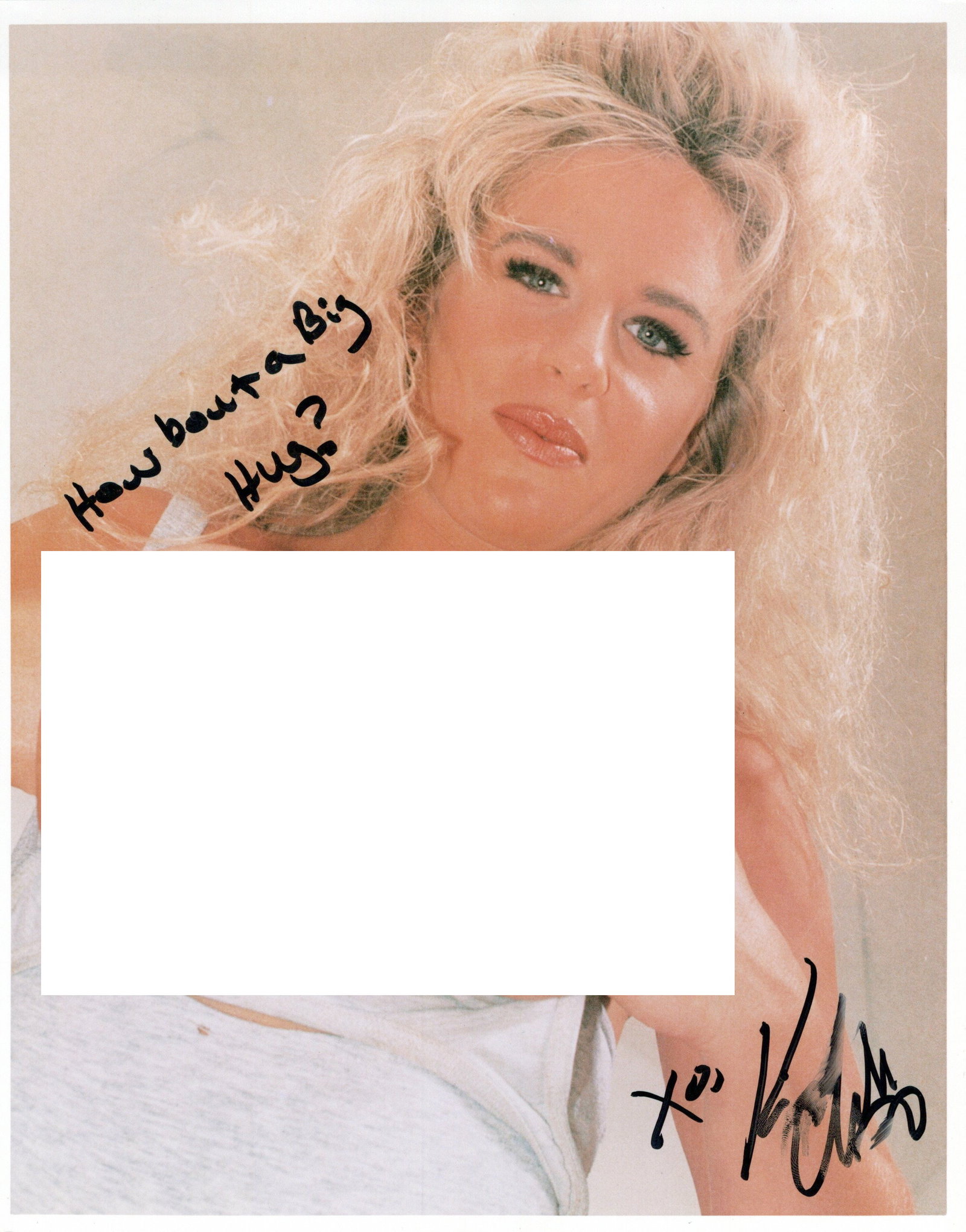 Trine Michelson (1966-2009) ADULT FILM In Person Signed Photo: Photo size is 8x10. Trine Michelson (1966-2009) in person signed photo. Katrine Michelsen was a Danish actress and model. She was successful as a nude model in the magazines Ekstra Bladet (among the "