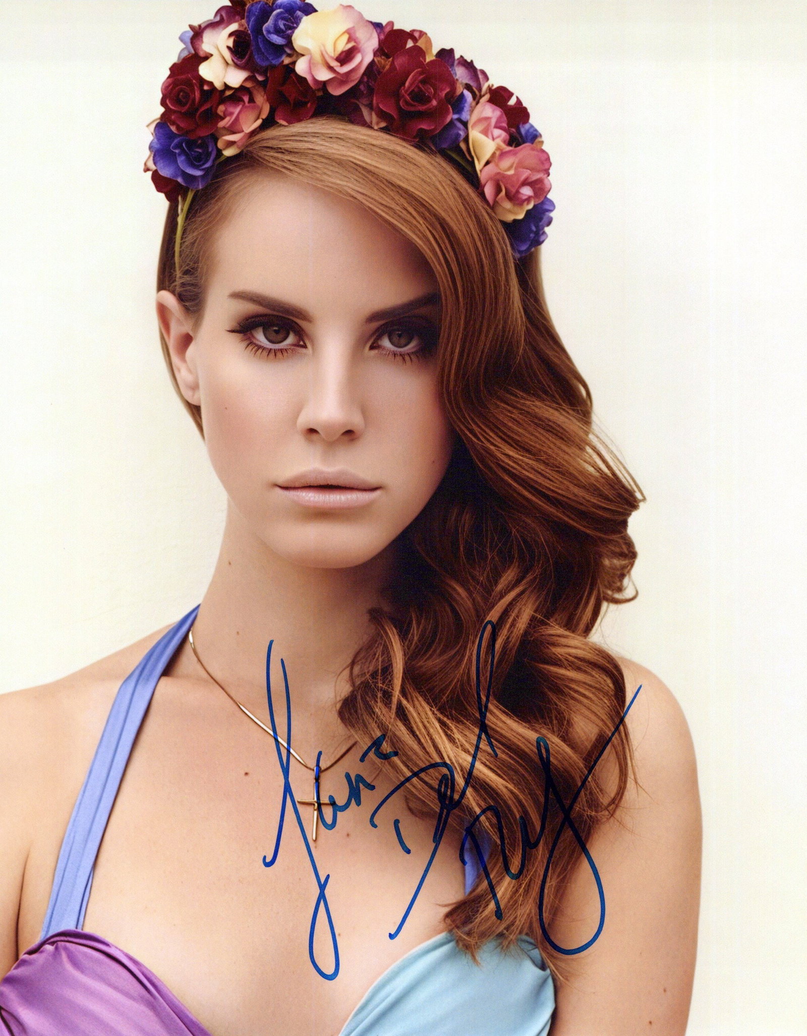 Lana Del Ray MUSICIAN In Person Signed Photo: Photo size is 8x10. Lana Del Ray in person signed autographed photo. Elizabeth Woolridge Grant, known professionally as Lana Del Rey, is an American singer-songwriter and record producer.