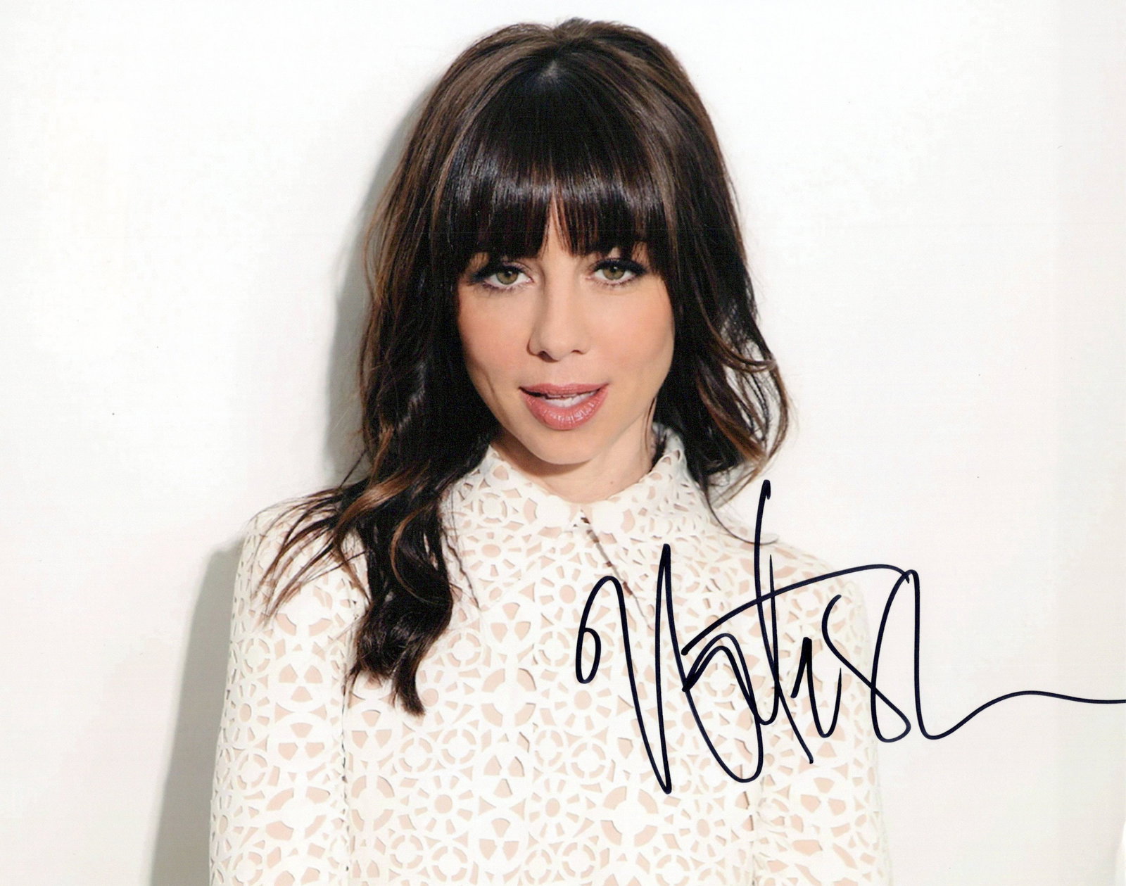 Natasha Leggero COMEDIAN In Person Signed Photo: Photo size is 8x10. Natasha Leggero in person signed photo. Actress and comedian known for HE'S JUST NOT THAT INTO YOU, NEIGHBORS, and CHELSEA LATELY
