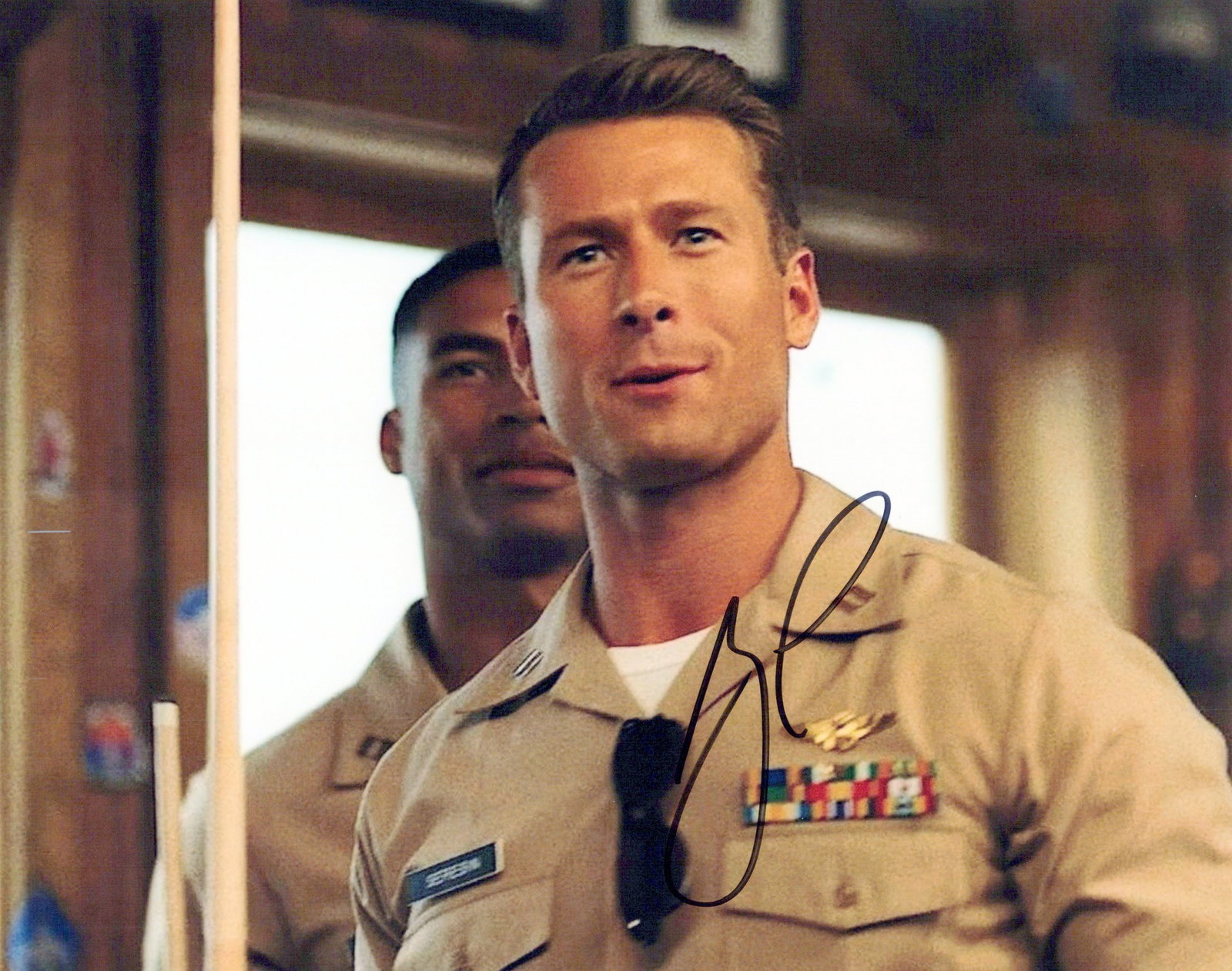 Glenn Powell TOP GUN MAVERICK In Person Signed Photo (1 of 1)