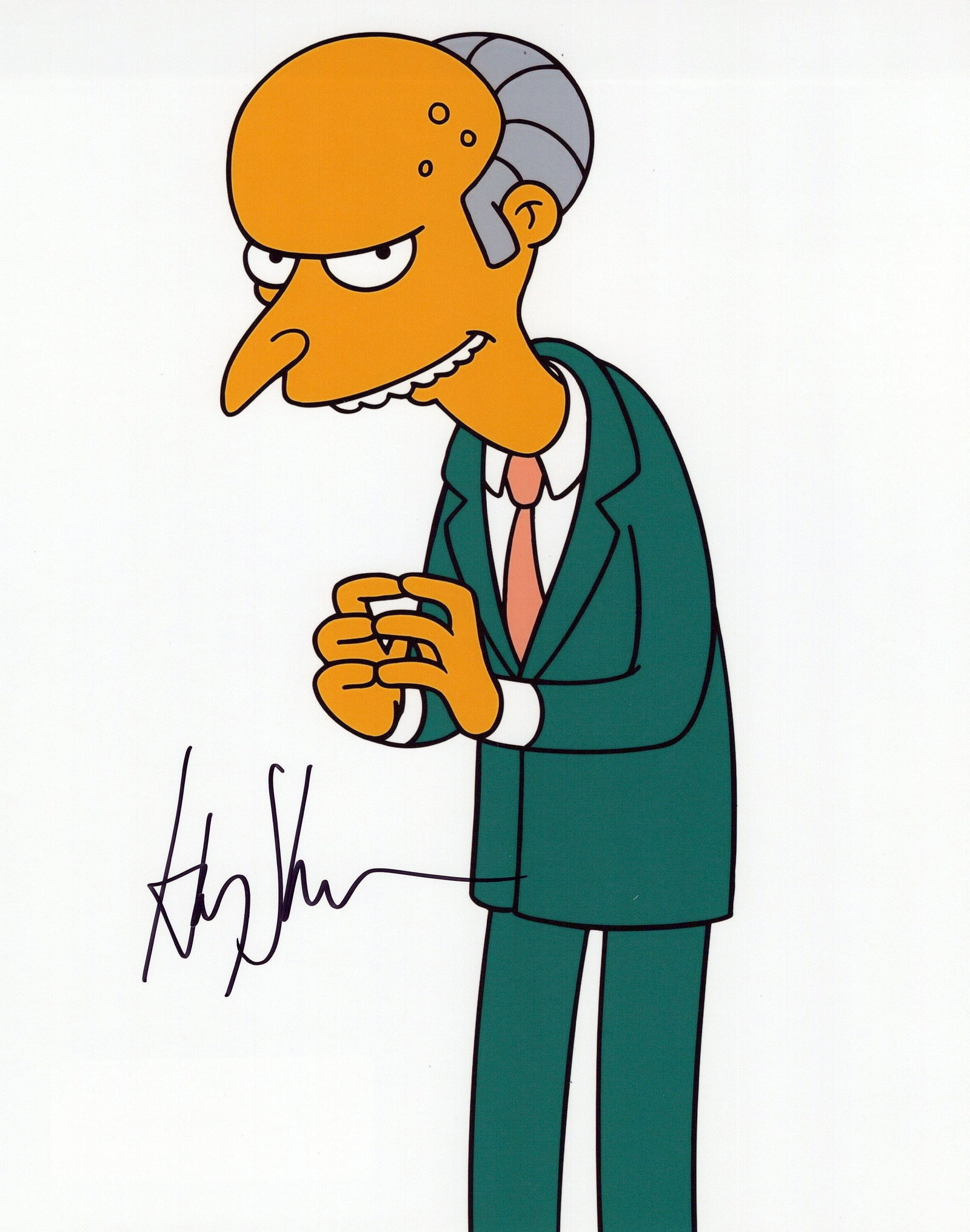 Harry Shearer THE SIMPSONS In Person Signed Photo (1 of 1)