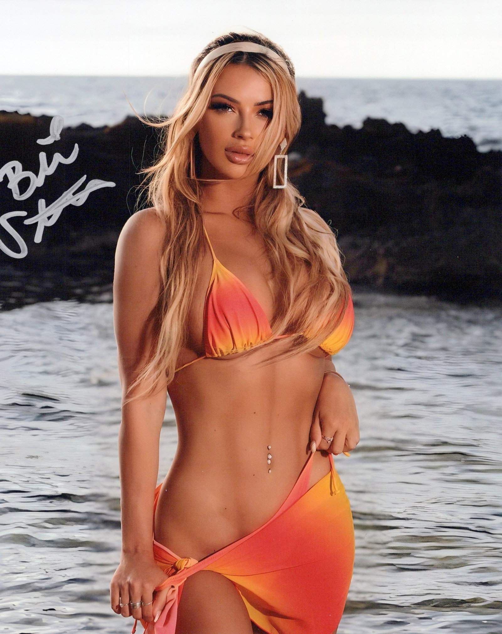 Bri Stern PLAYBOY In Person Signed Photo: Photo size is 8x10. PRIVATE SIGNING. Bri Stern in person signed photo. Bri Stern is is an American model, content creator, and media influencer from Dardenne Prairie, Missouri, United States. Later, s
