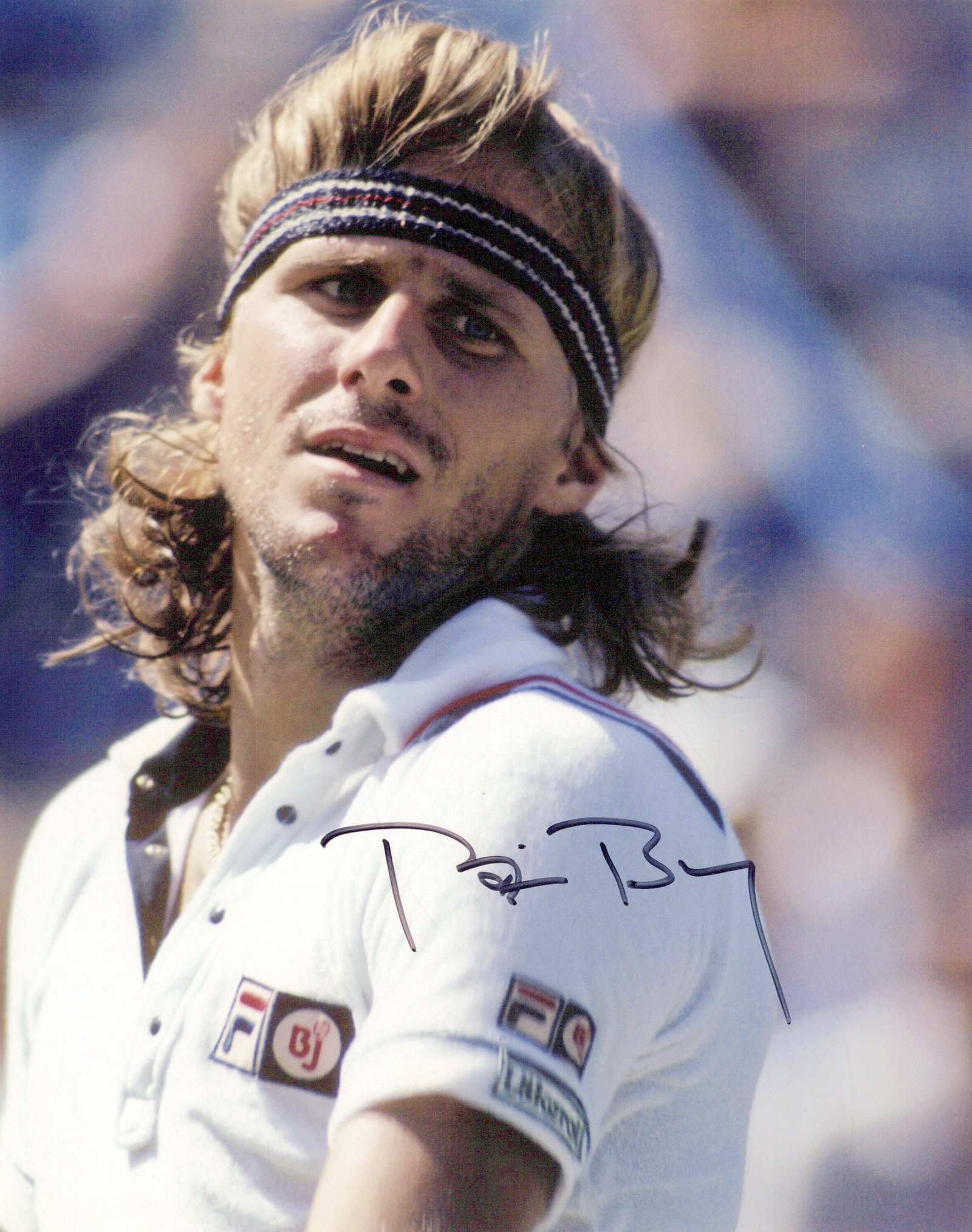 Bjorn Borg TENNIS In Person Signed Photo (1 of 1)