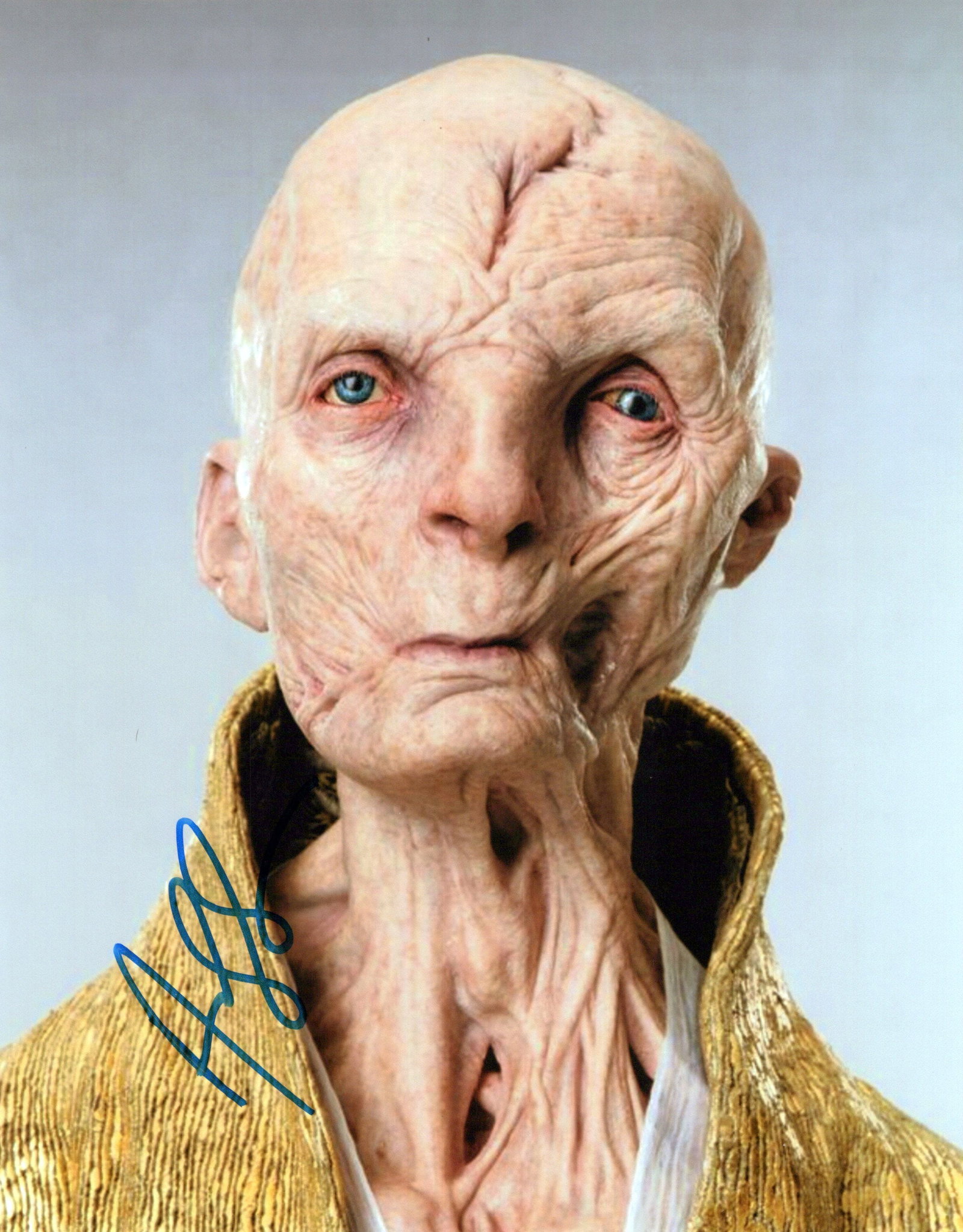 Andy Serkis STAR WARS THE LAST JEDI In Person Signed (1 of 1)