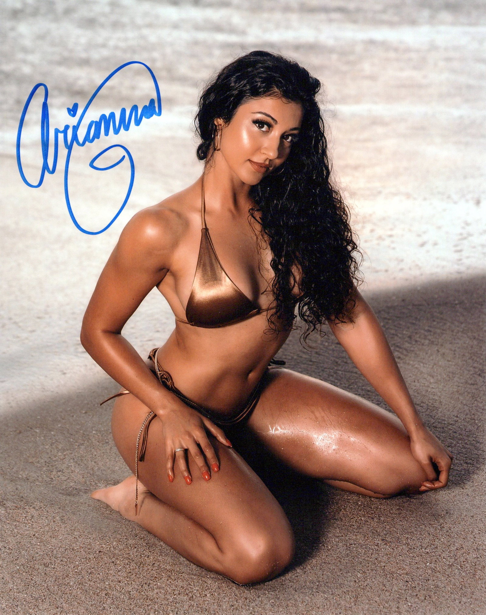 Arianna Grace WWE In Person Signed Photo
