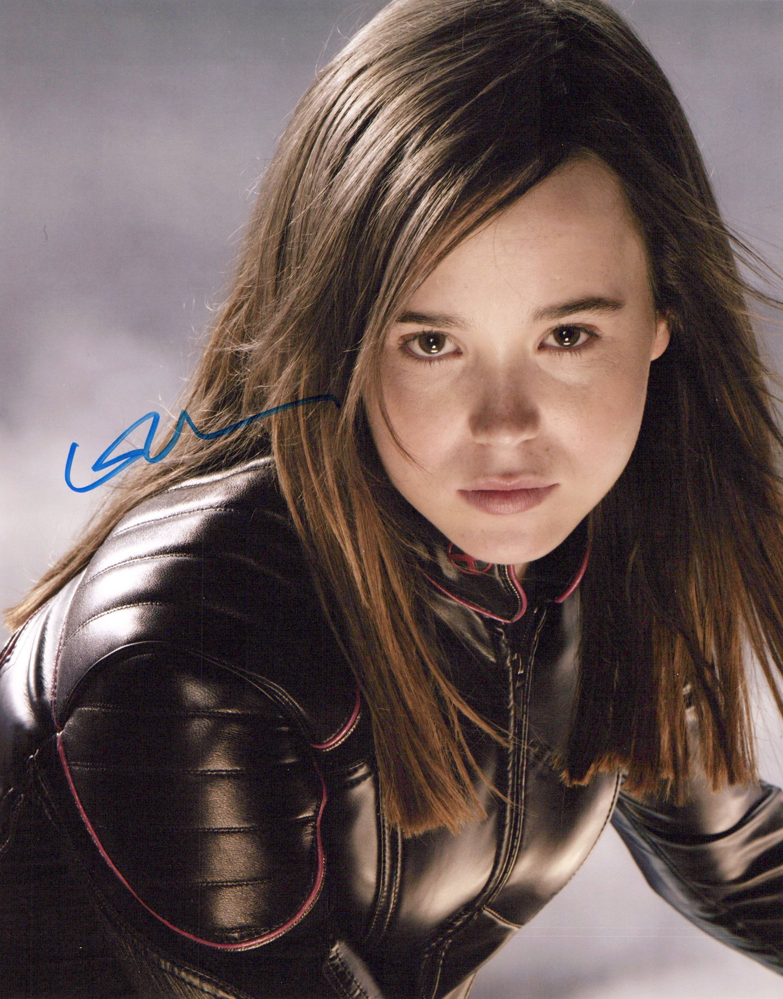 Ellen Page X-MEN In Person Signed Photo: Photo size is 8x10. Ellen Page in person signed photo from the movie X-MEN DAYS OF FUTURE PAST. Ellen page as the character Kitty Pryde