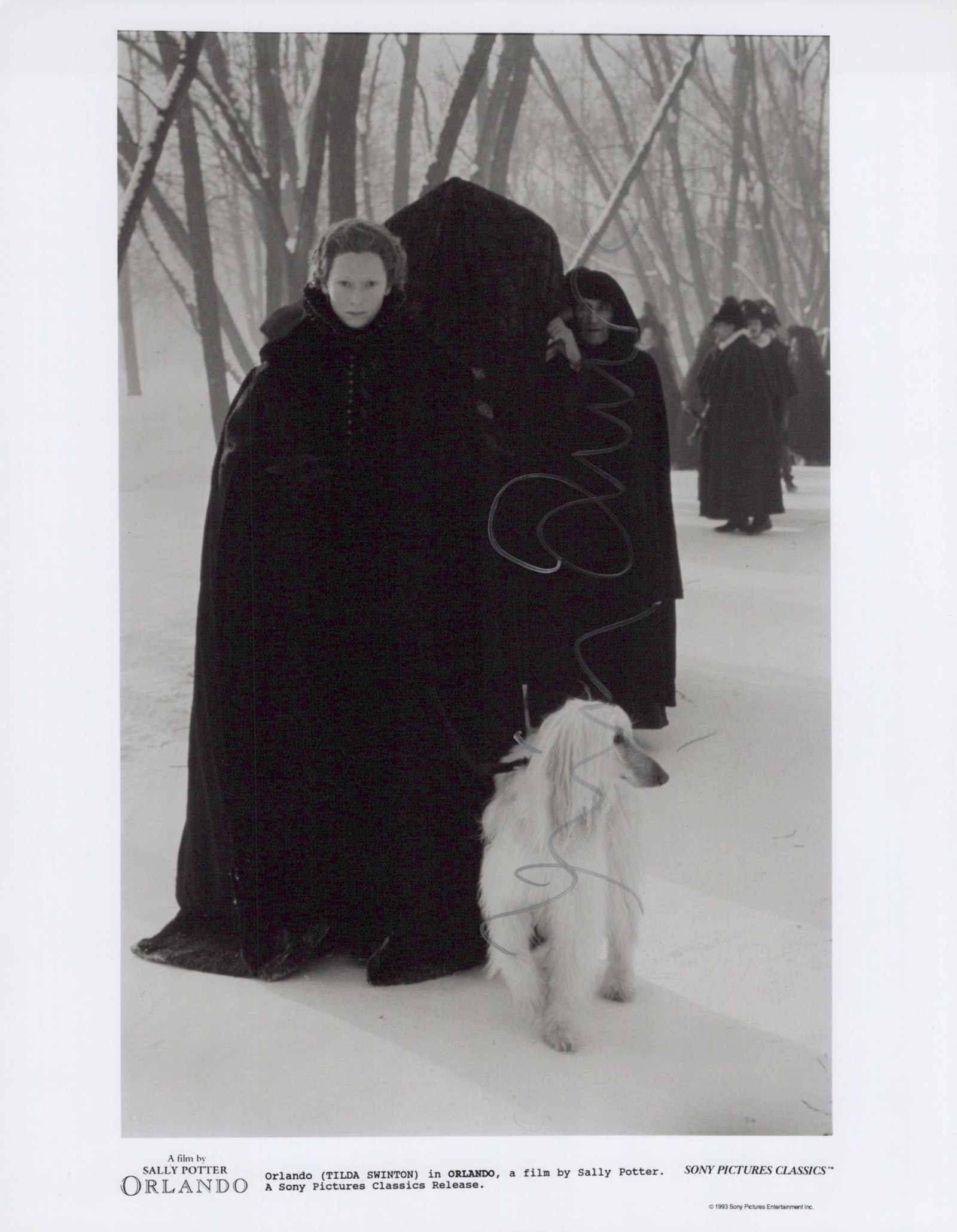 Tilda Swinton ORLANDO Signed Photo (1 of 1)