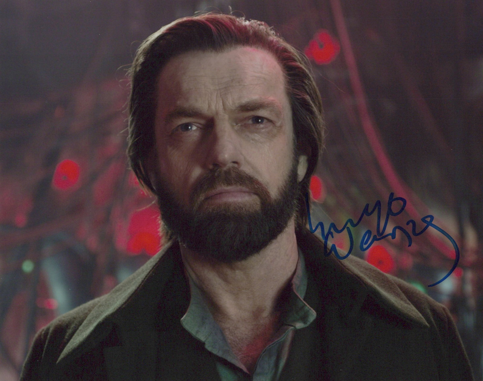 Hugo Weaving MORTAL ENGINES In Person Signed Photo (1 of 1)