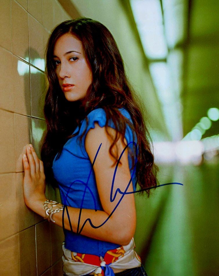 Vanessa Carlson SINGER In Person Signed Photo