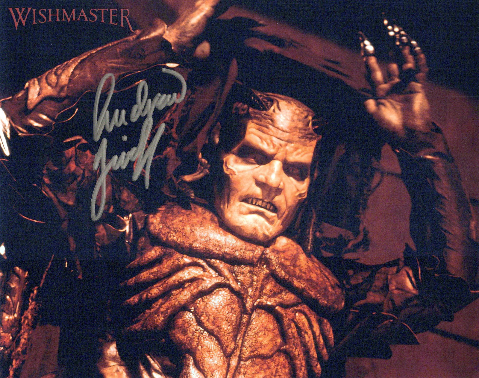 Andrew Divoff WISHMASTER In Person Signed Photo (1 of 1)