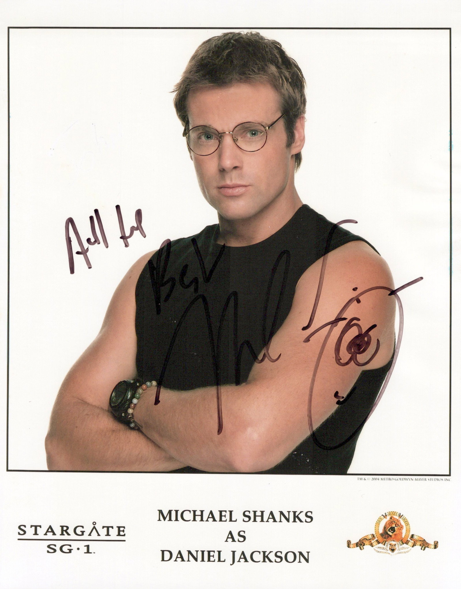 Michael Shanks STARGATE SG-1 In Person Signed Photo (1 of 1)