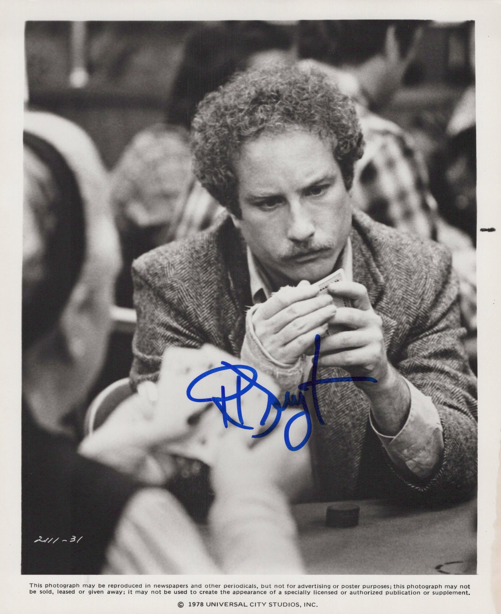 Richard Dreyfus THE BIG FIX In Person Signed Photo (1 of 1)