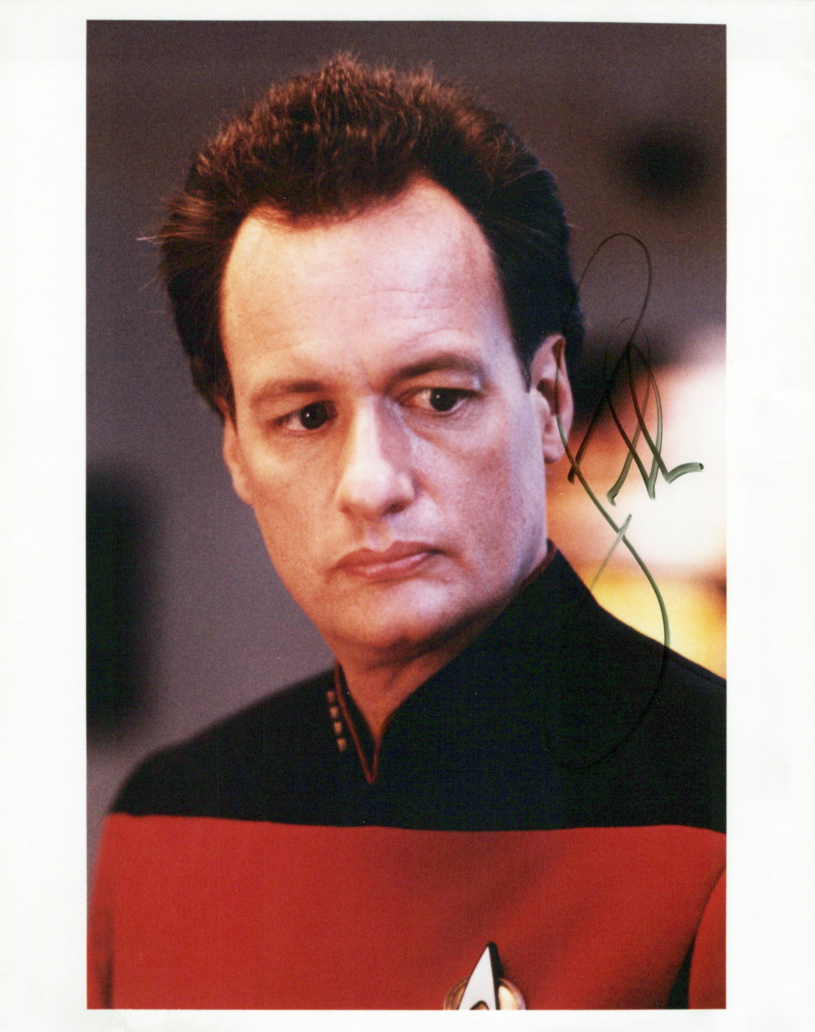 John de Lancie STAR TREK: NG In Person Signed Photo (1 of 1)