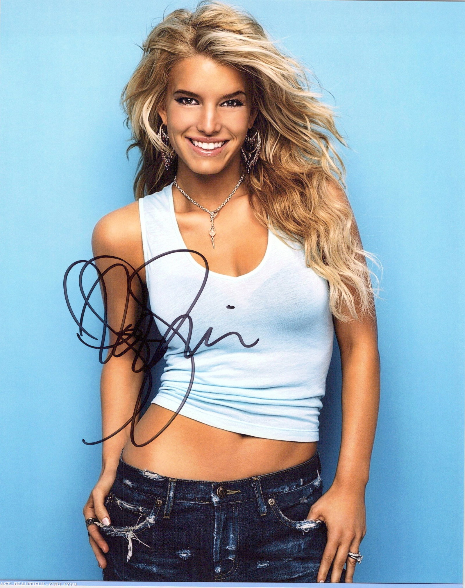 Jessica Simpson SEXY In Person Signed Photo