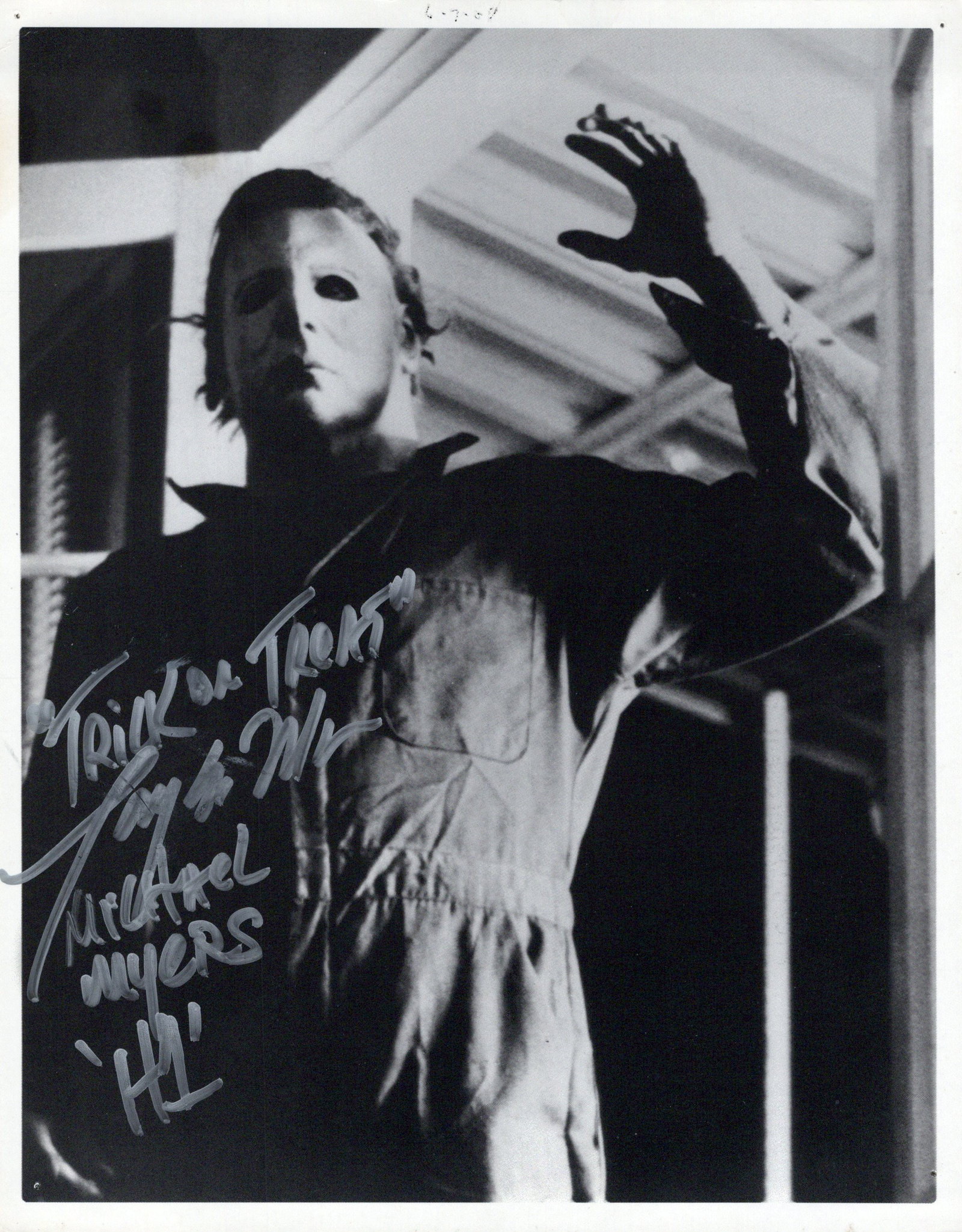 Tony Moran HALLOWEEN 1 In Person Signed Photo