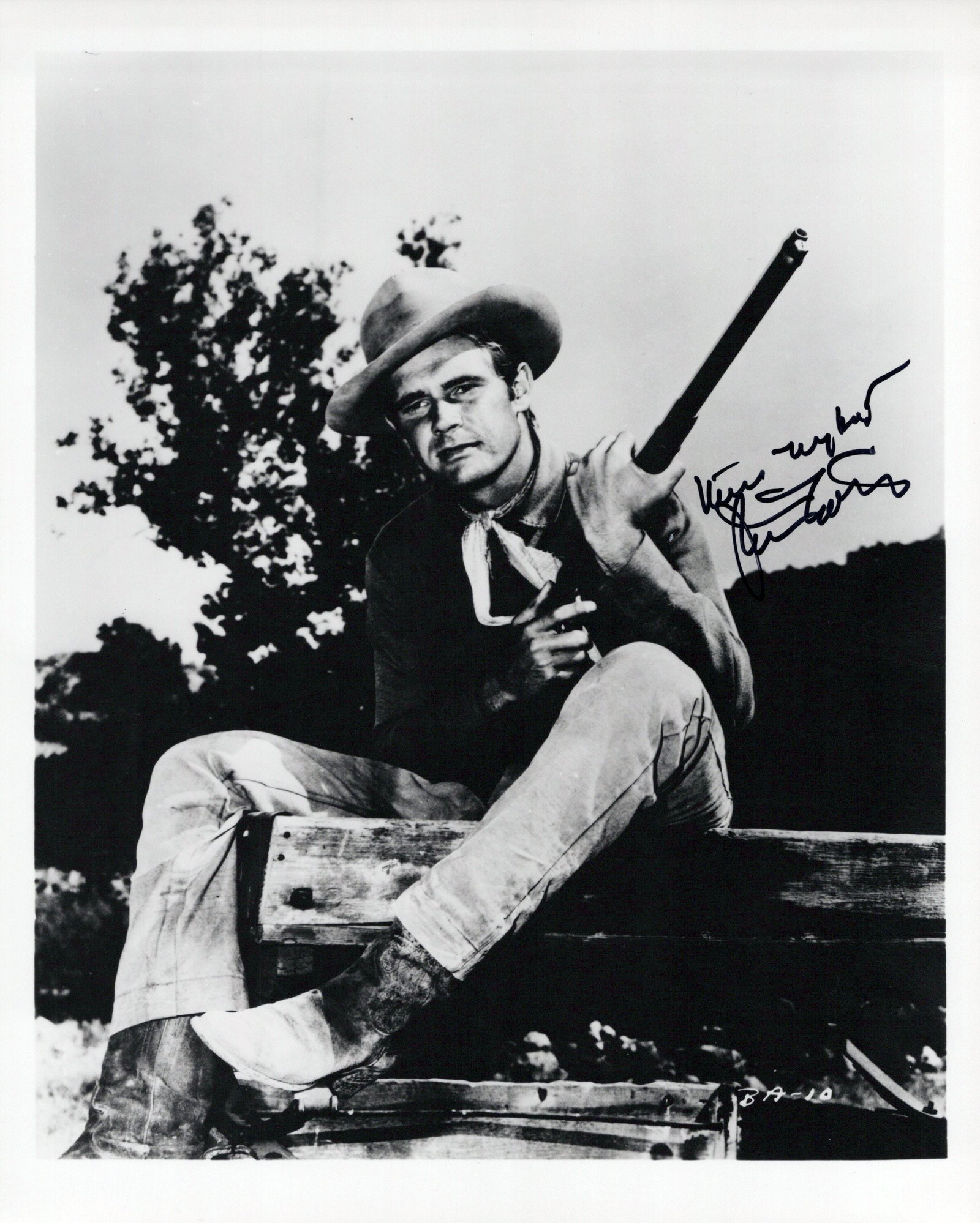 John Lupton (1938-1993) BROKEN ARROW Signed Photo (1 of 1)