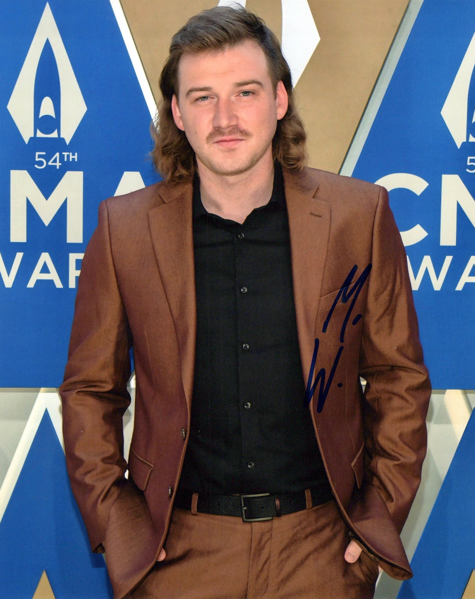 Morgan Wallen COUNTRY SINGER In Person Signed Photo