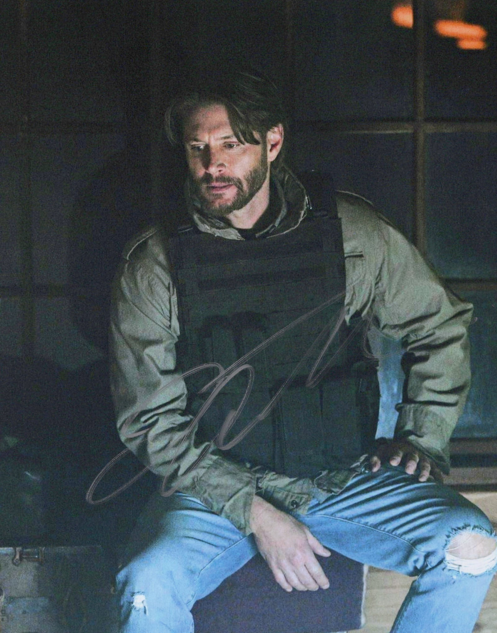 Jensen Ackles TRACKER In Person Signed Photo