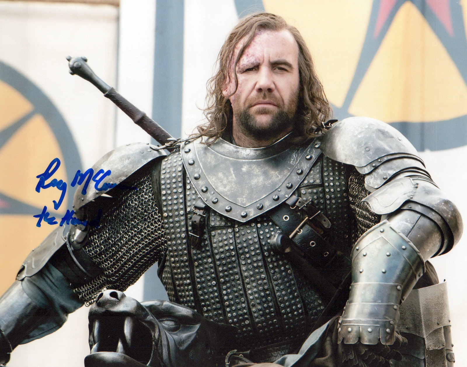 Rory McCann GAME OF THRONES In Person Signed Photo (1 of 1)