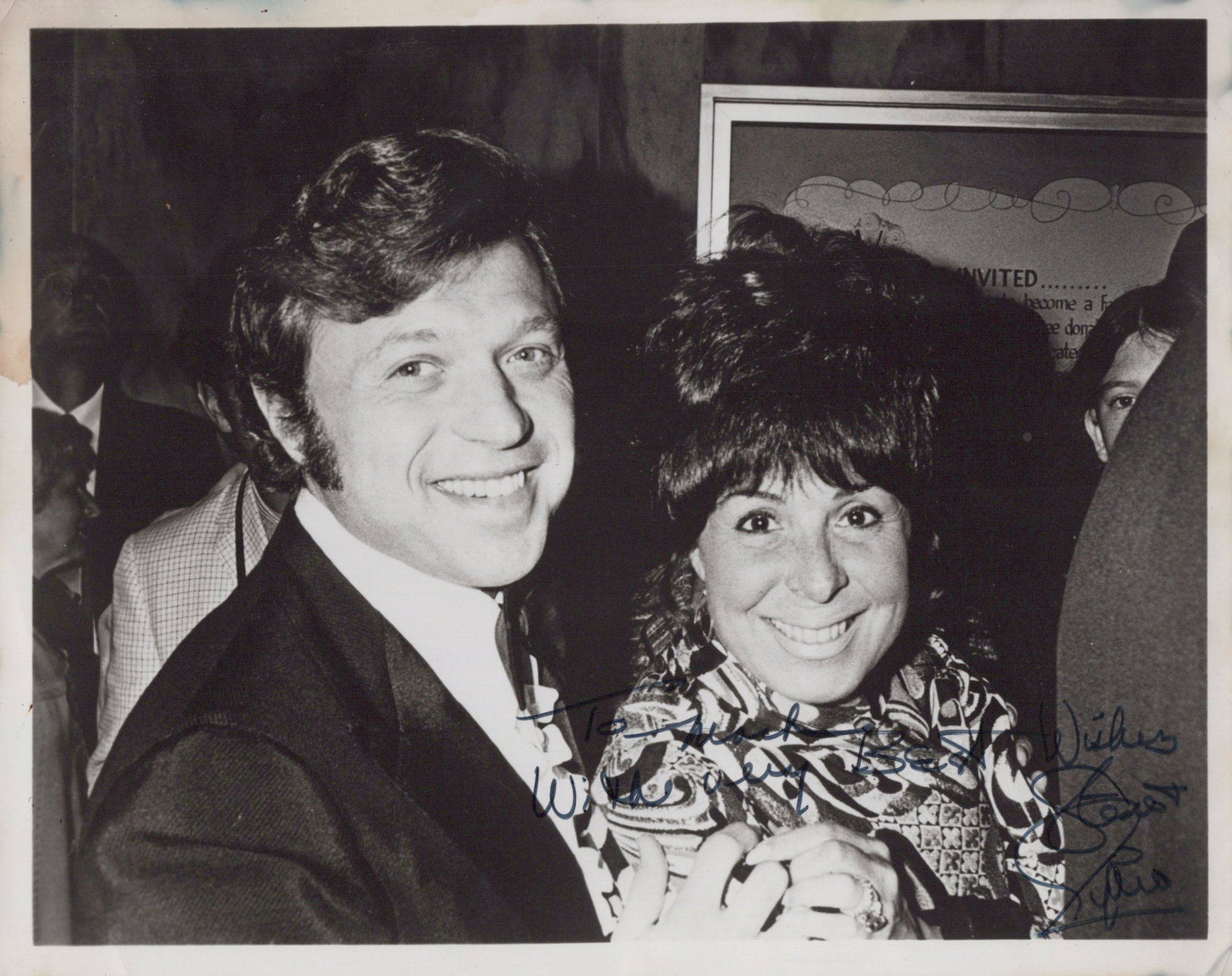 Steve Lawrence (1935-2004) / Eydie Gorme (1928-2013) Signed Photo (1 of 2)