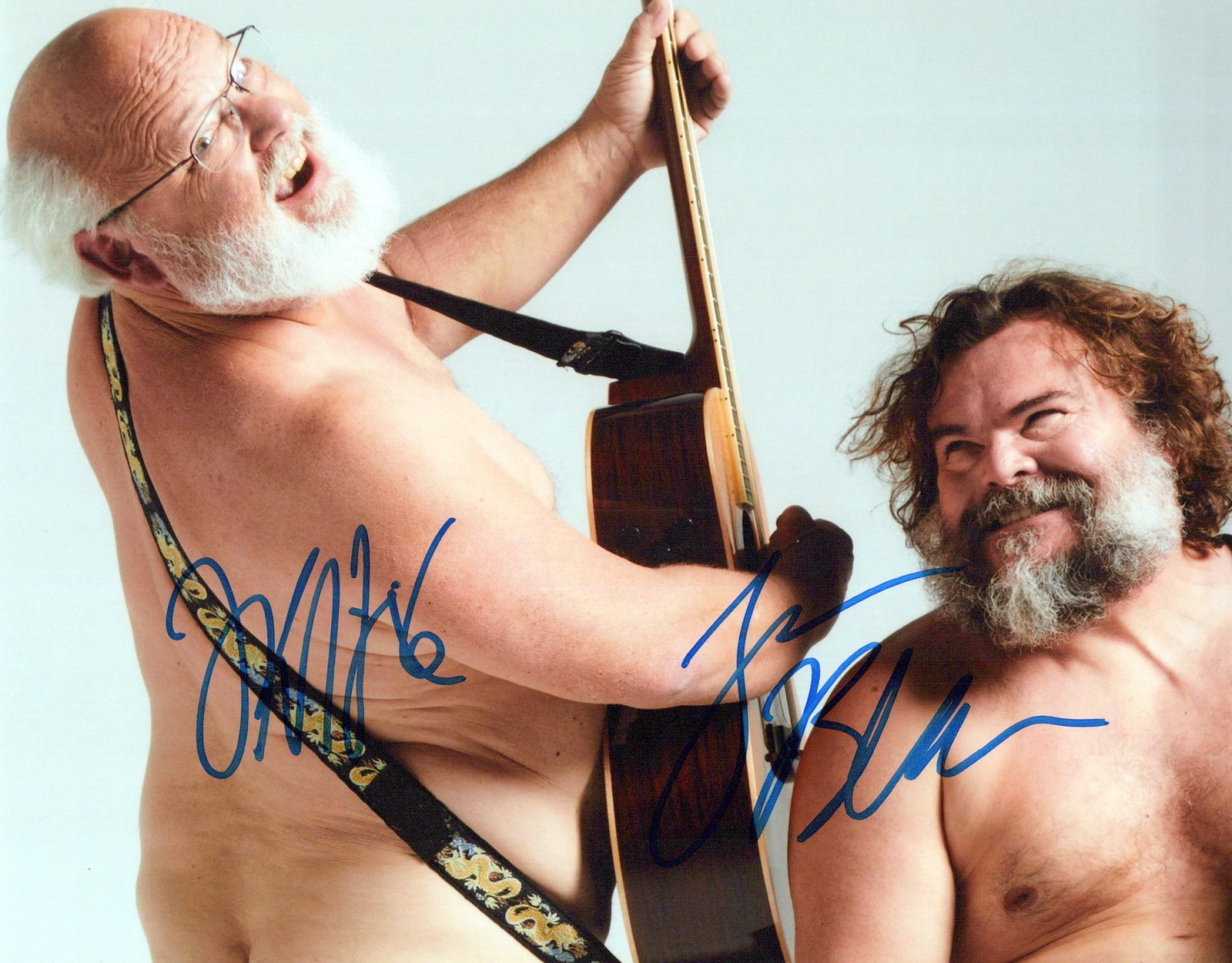 Jack Black / Kyle Gass TENACIOUS D In Person Signed Photo: Photo size is 8x10. Jack Black / Kyle Gass. Jack Black recently promised that Tenacious D will make a comeback following a hiatus due to a controversy surrounding a joke made by Gass in 2024. Gass has