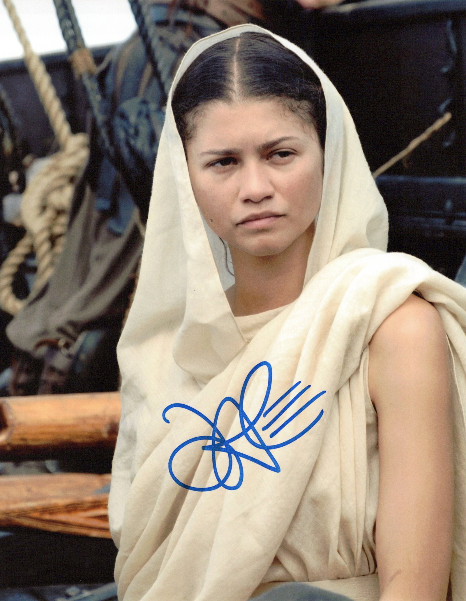 Zandaya THE ODYSSEY In Person Signed Photo