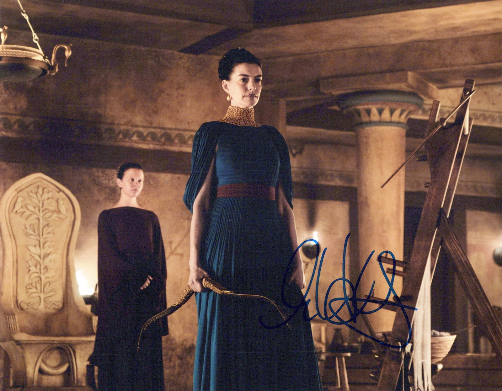 Anne Hathaway THE ODYSSEY In Person Signed Photo
