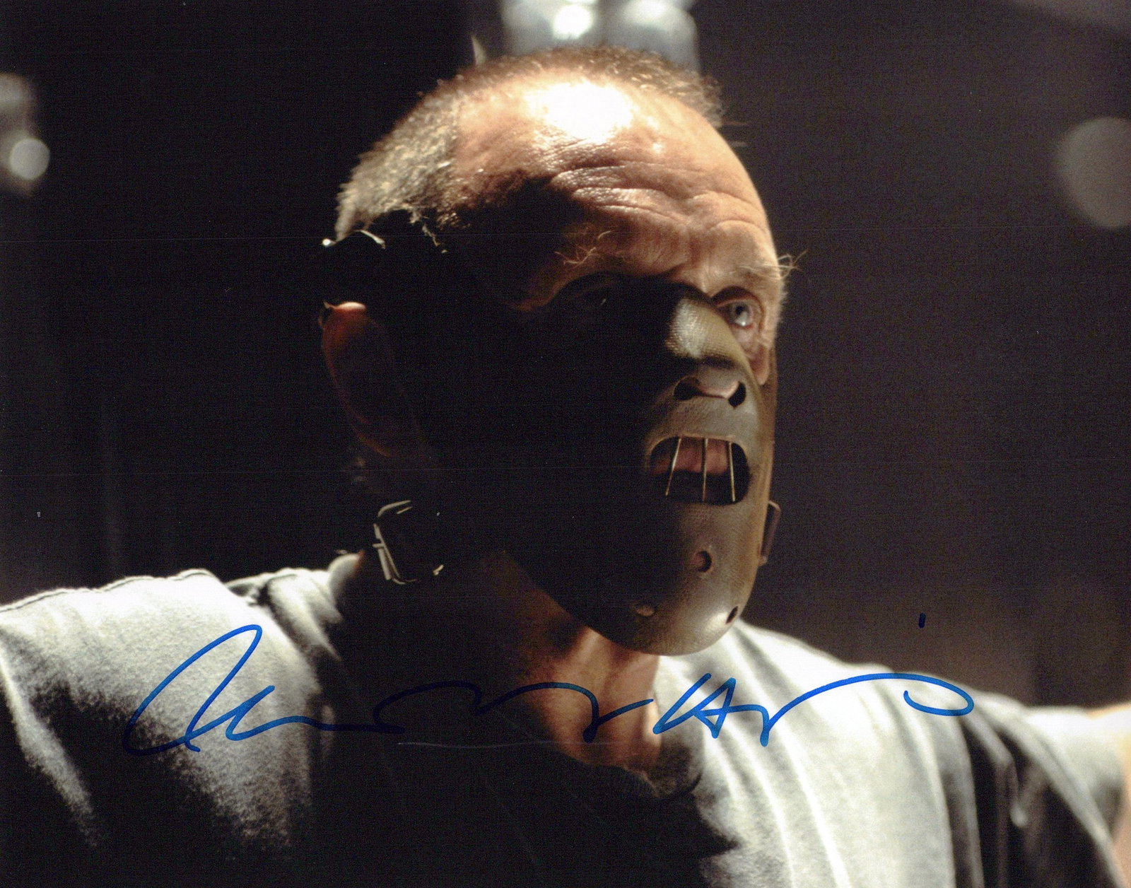 Anthony Hopkins SILENCE OF THE LAMBS In Person Signed Photo: Photo size is 8x10. Anthony Hopkins in person signed photo from the movie SILENCE OF THE LAMBS. Anthony Hopkins as the character Hannibal Lecter.