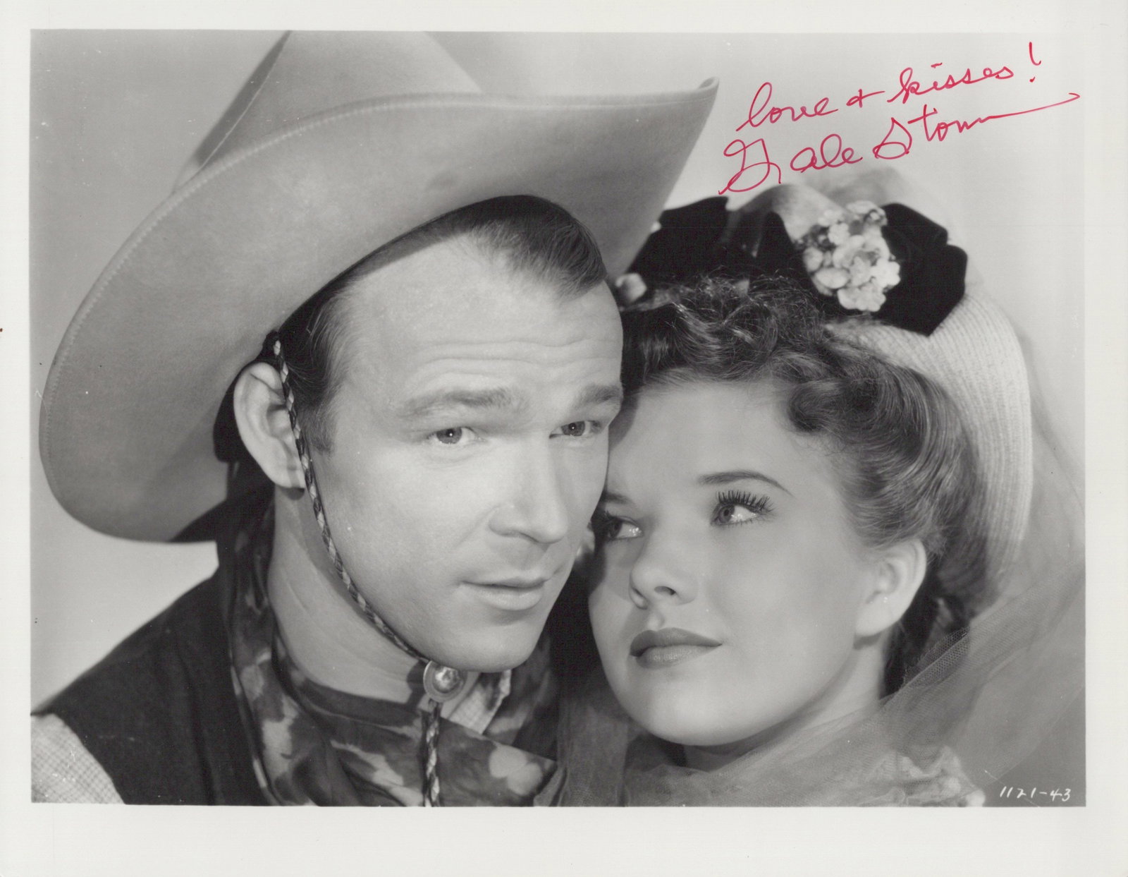 Gail Storm (1922-2009) JESSE JAMES AT BAY Signed Photo (1 of 1)