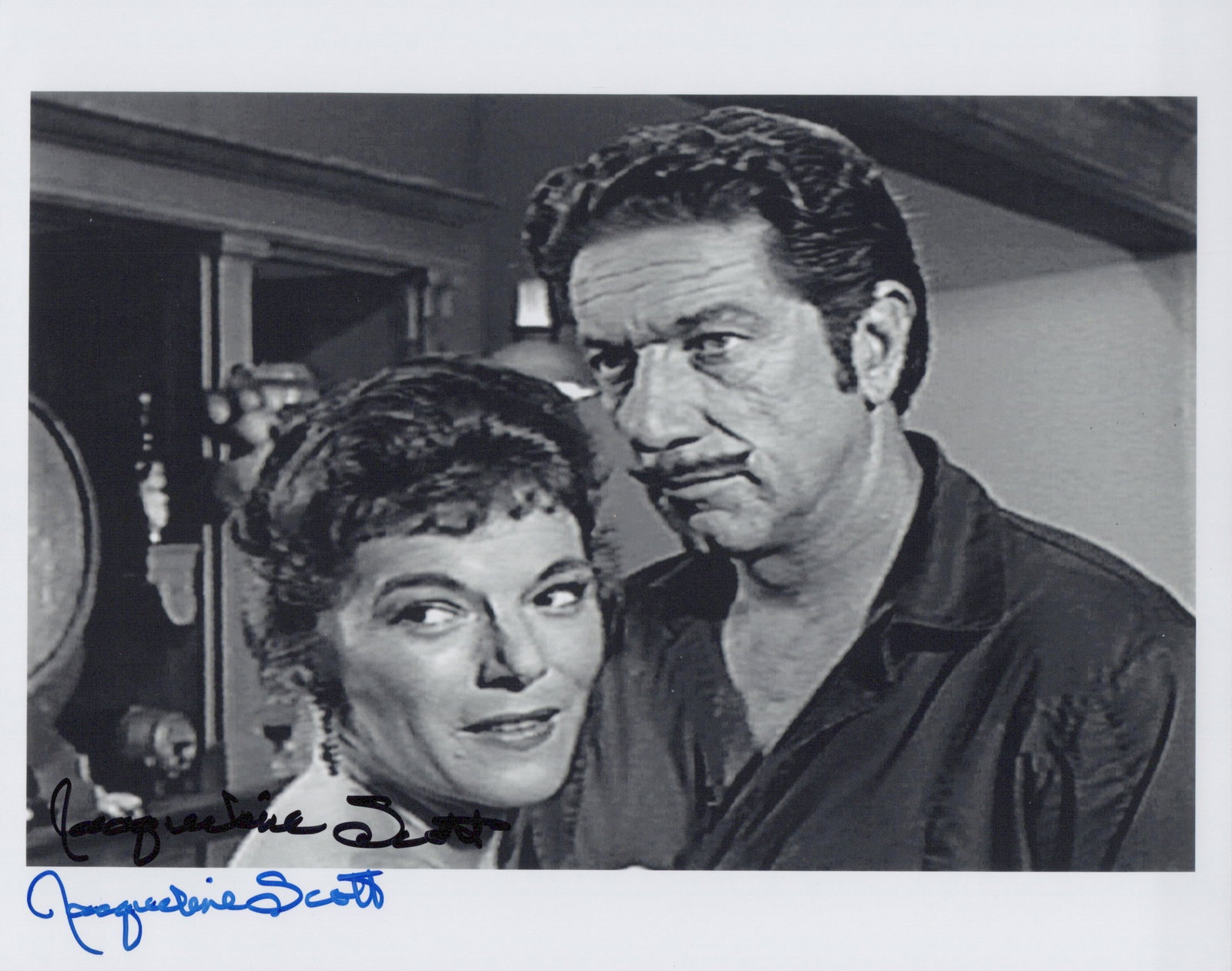 Jacqueline Scott (1931-2020) THE FUGITIVE In Person Signed Photo (1 of 1)