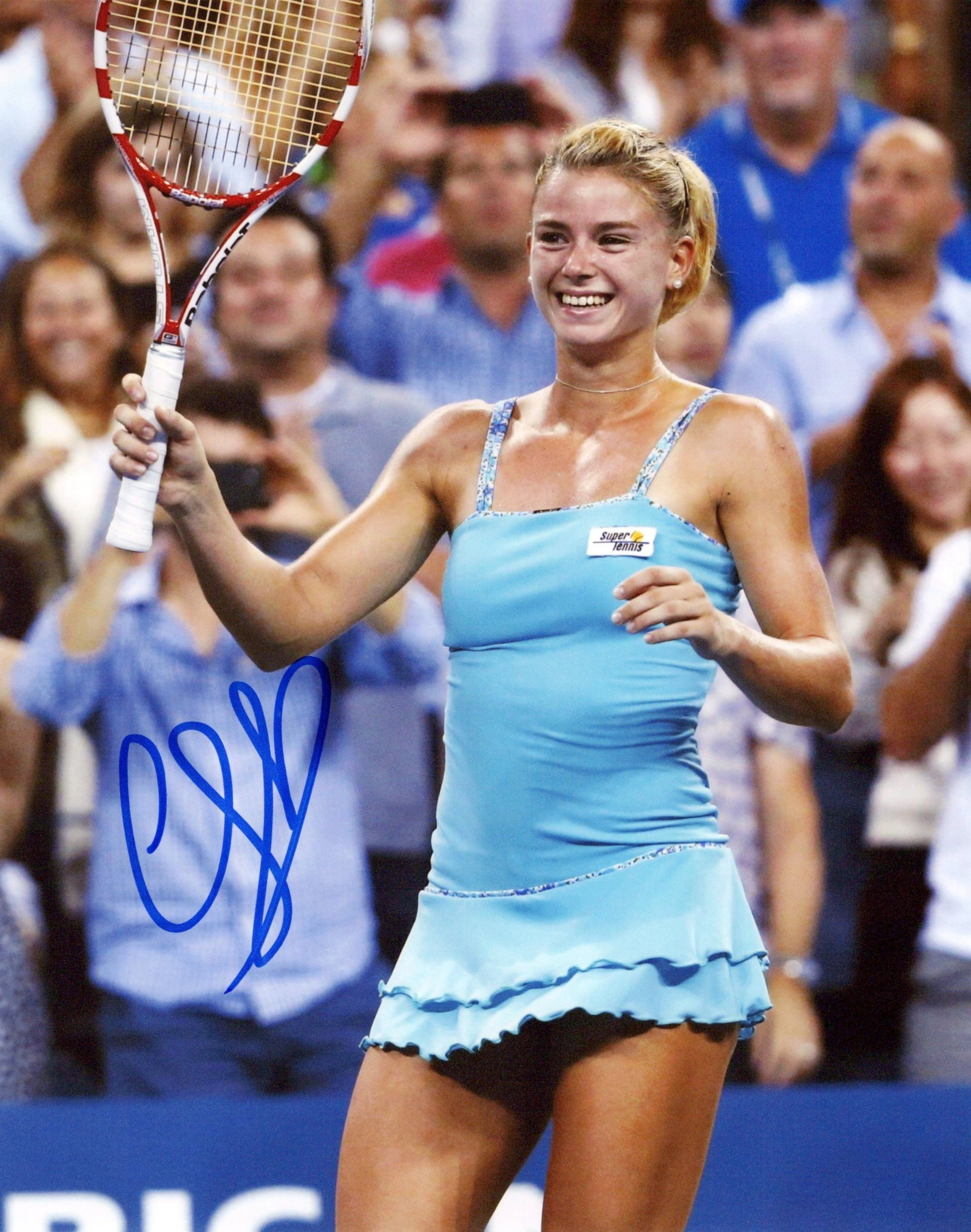 Camila Giorgi TENNIS In Person Signed Photo