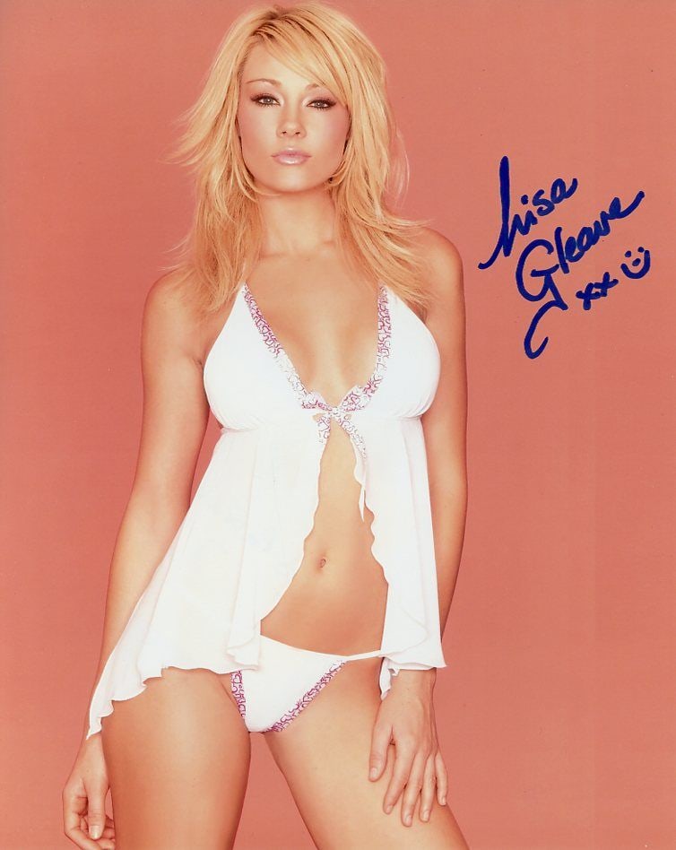 Lisa Gleave - MODEL DEAL OR NO DEAL In Person Signed Photo