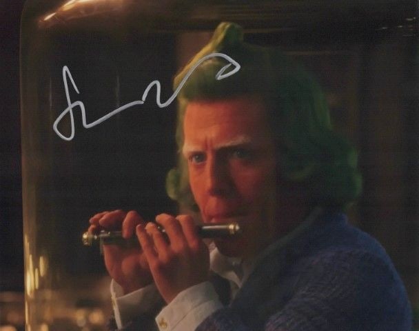 Hugh Grant WONKA In Person Signed Photo (1 of 1)