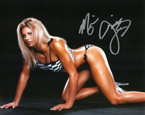 Jackie Haas WWE In Person Signed Photo: Photo size is 8x10. PRIVATE SIGNING. Jackie Haas WWE In Person Signed Photo. Jacquelyn Suzanne Gayda is an American retired professional wrestler and valet, best known for her work in World Wrestling 