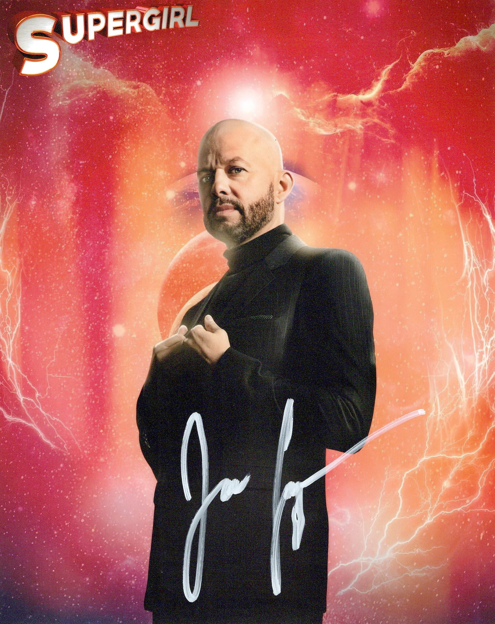 Jon Cryer SUPERGIRL In Person Signed Photo (1 of 1)