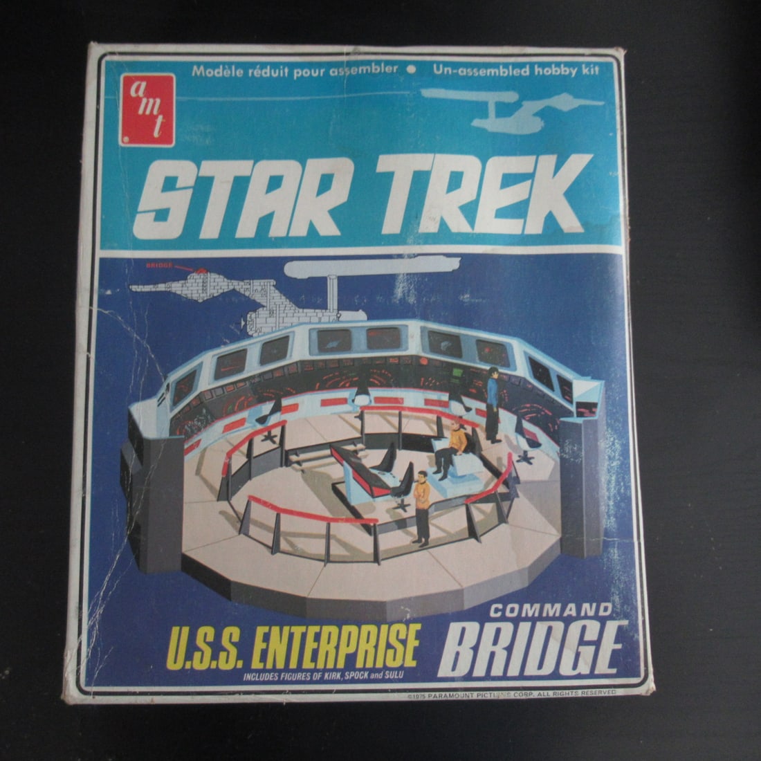 1975 AMT Star Trek U.S.S. Enterprise Command Bridge model kit (Item No. S950) (1 of 8)