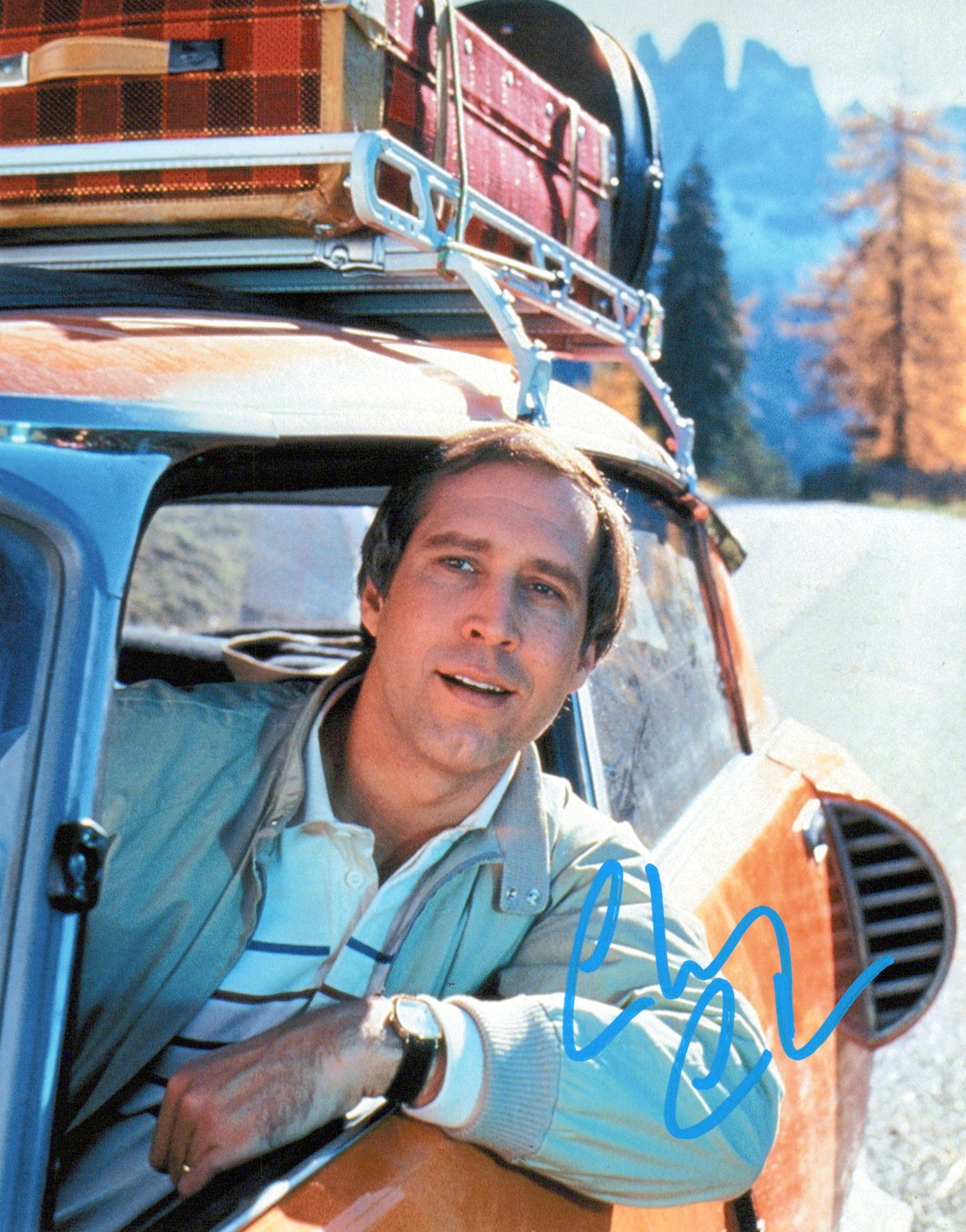 Chevy Chase VACATION In Person Signed Photo (1 of 1)