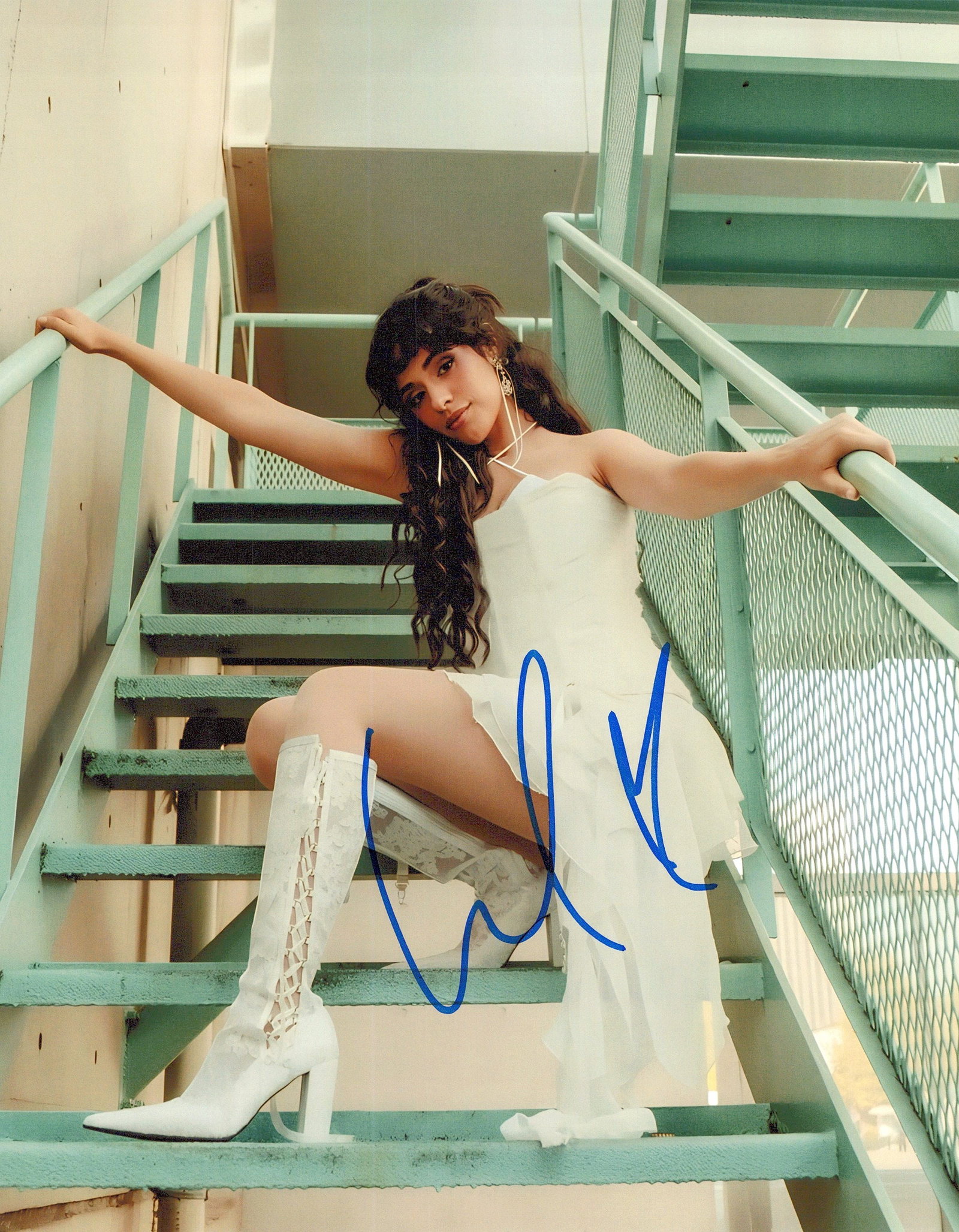 Camilla Cabello MUSICIAN In Person Signed Photo: Photo size is 8x10. Camilla Cabello in person signed autographed photo. Karla Camila Cabello Estrabao is a Cuban-born American singer and songwriter. She rose to prominence as a member of the girl gro