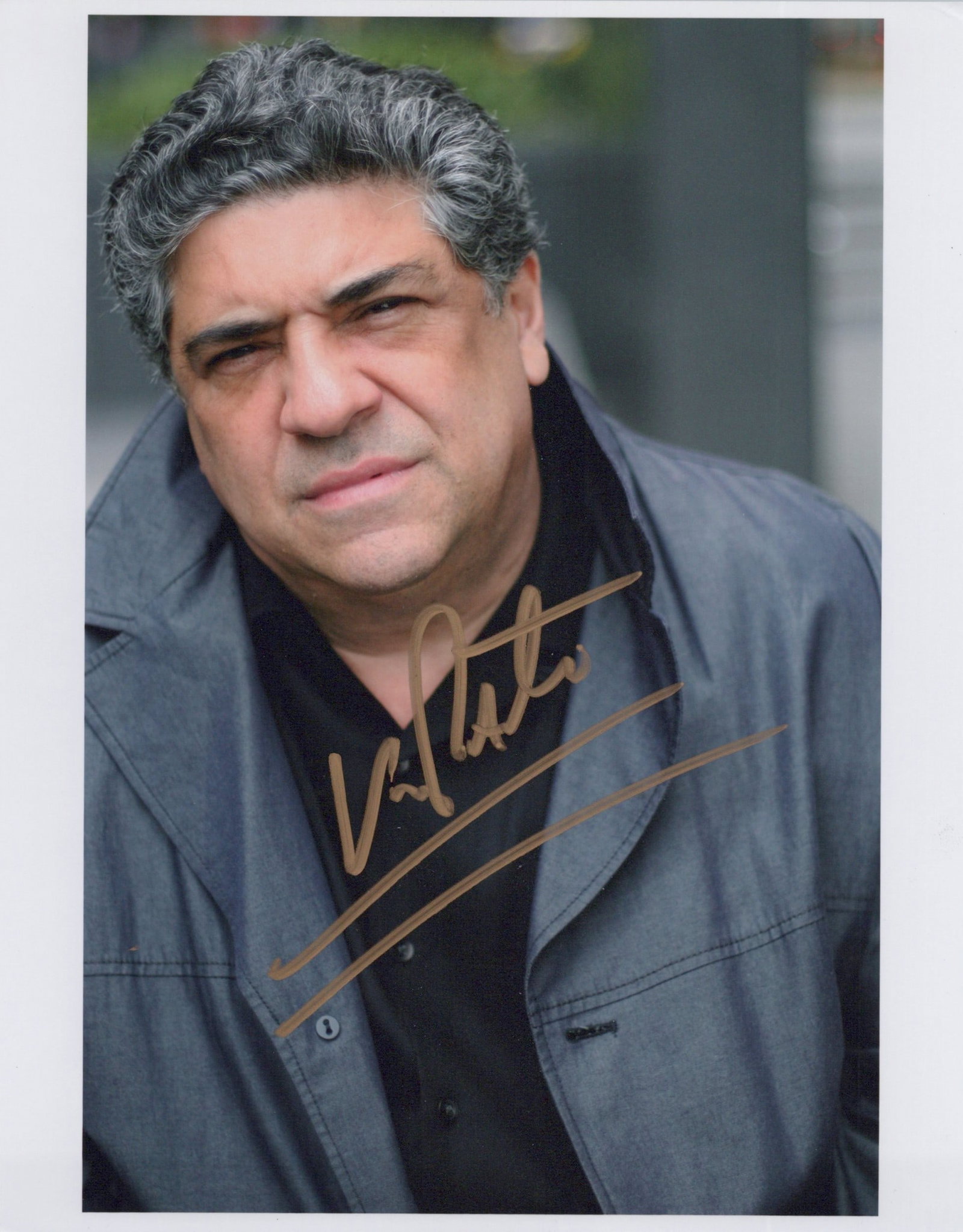 Vincent Pastore (1946-2026) THE SOPRANOS In Person Signed Photo (1 of 1)