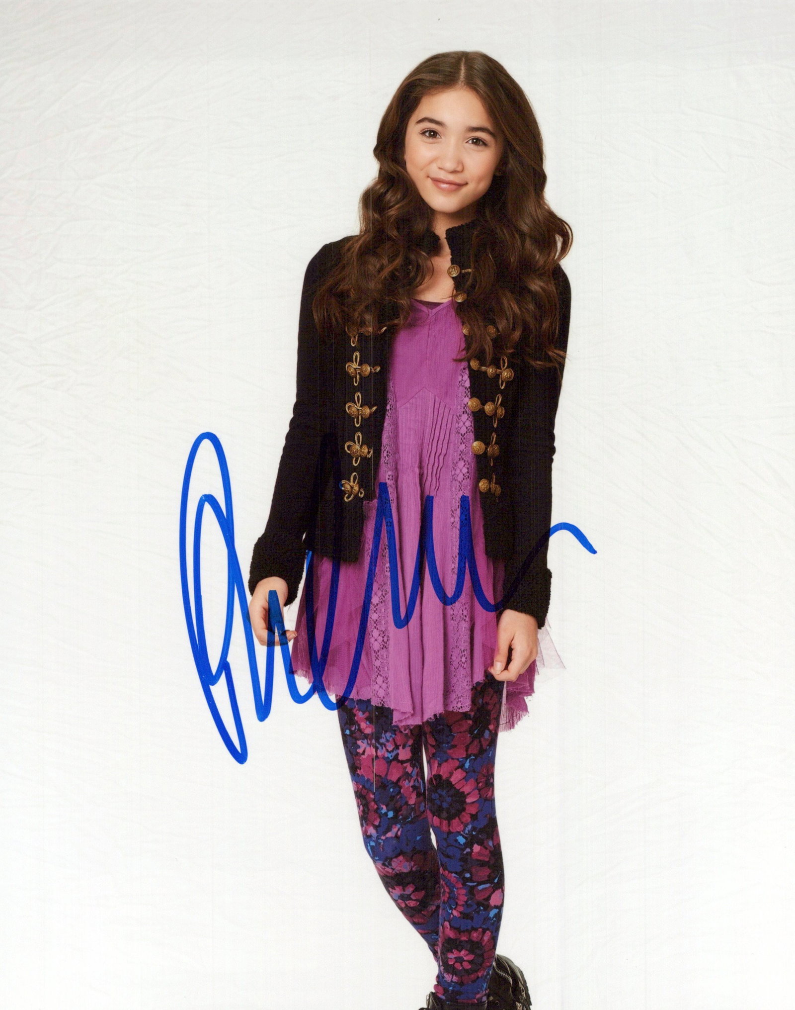 Rowan Blanchard GIRL MEETS WORLD In Person Signed Photo (1 of 1)