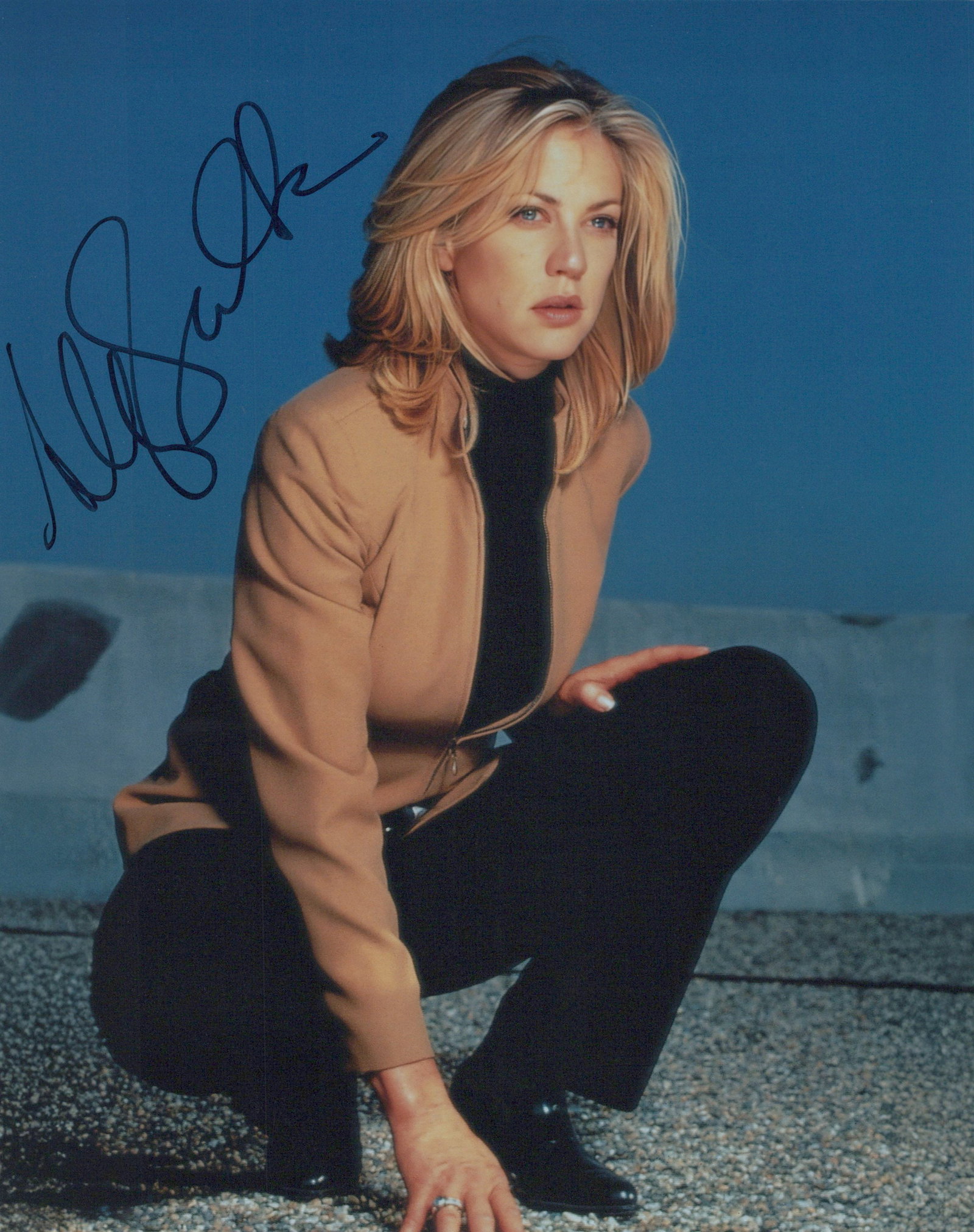 Ally Walker PROFILER In Person Signed Photo: Photo size is 8x10. Ally Walker in person signed photo from the TV series PROFILER. Ally Walker as the character Dr. Samantha Waters