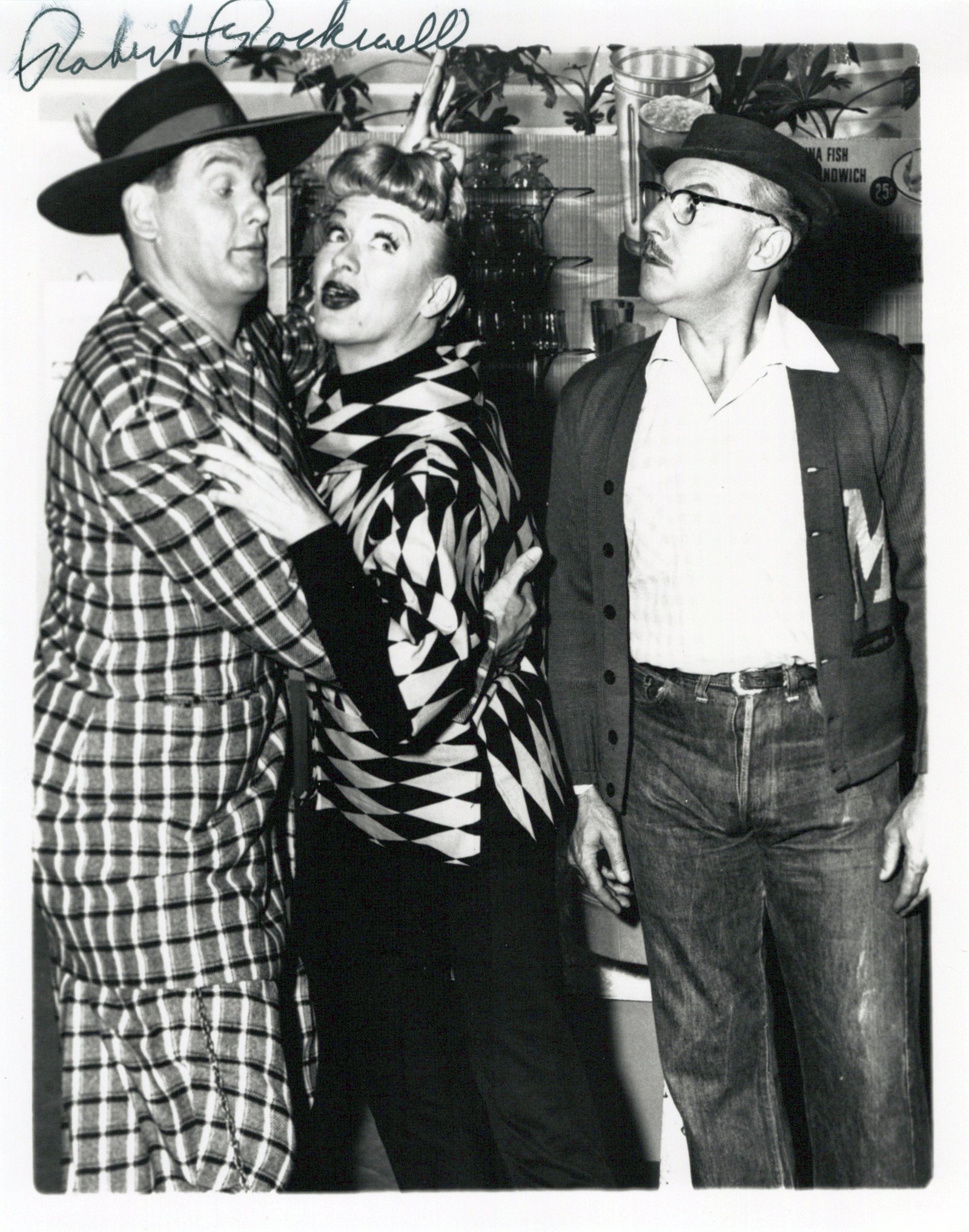Robert Rockwell (1920-2003) OUR MISS BROOKS Signed Photo (1 of 1)