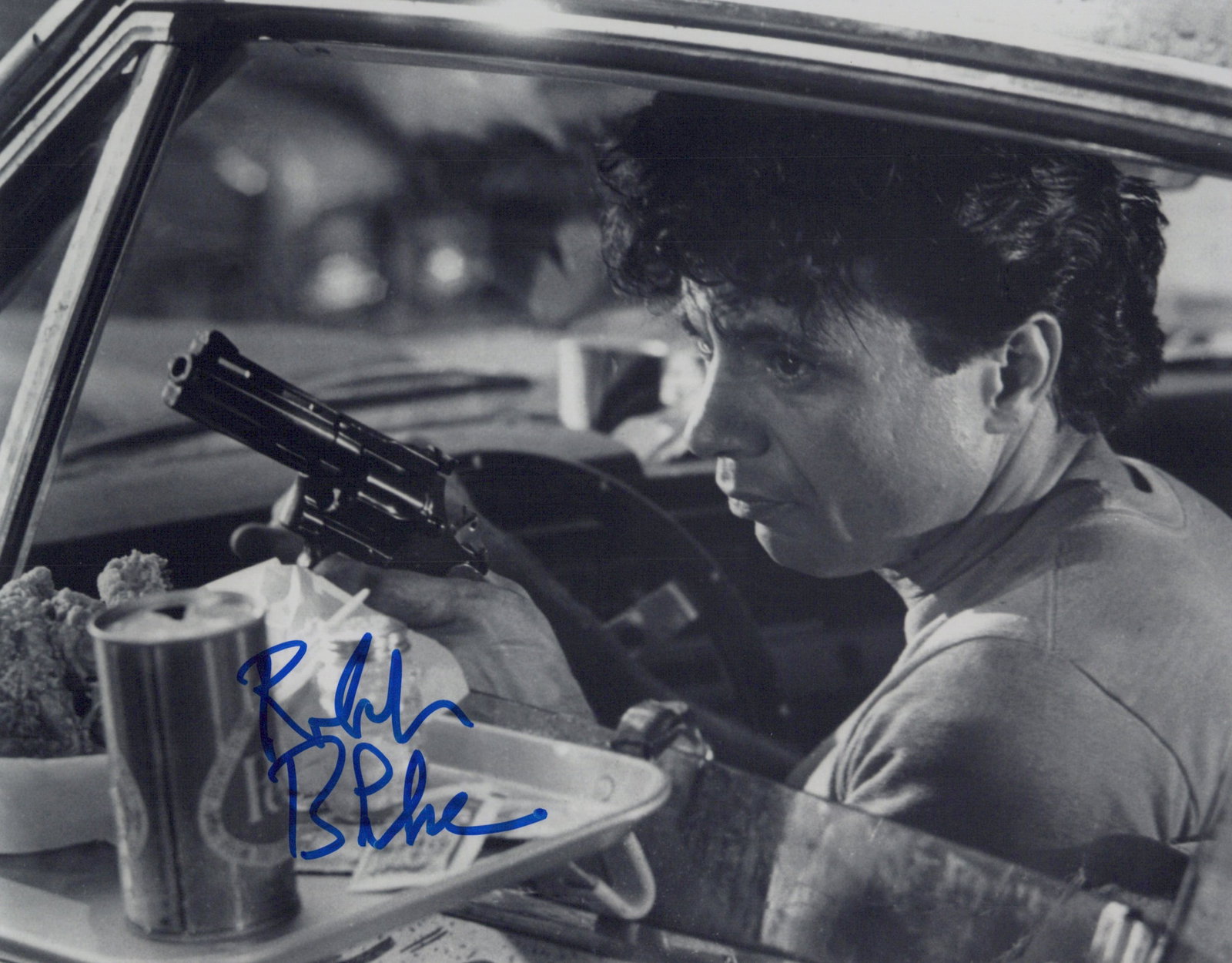 Robert Blake (1933-2023) BARETTA Signed Photo (1 of 1)