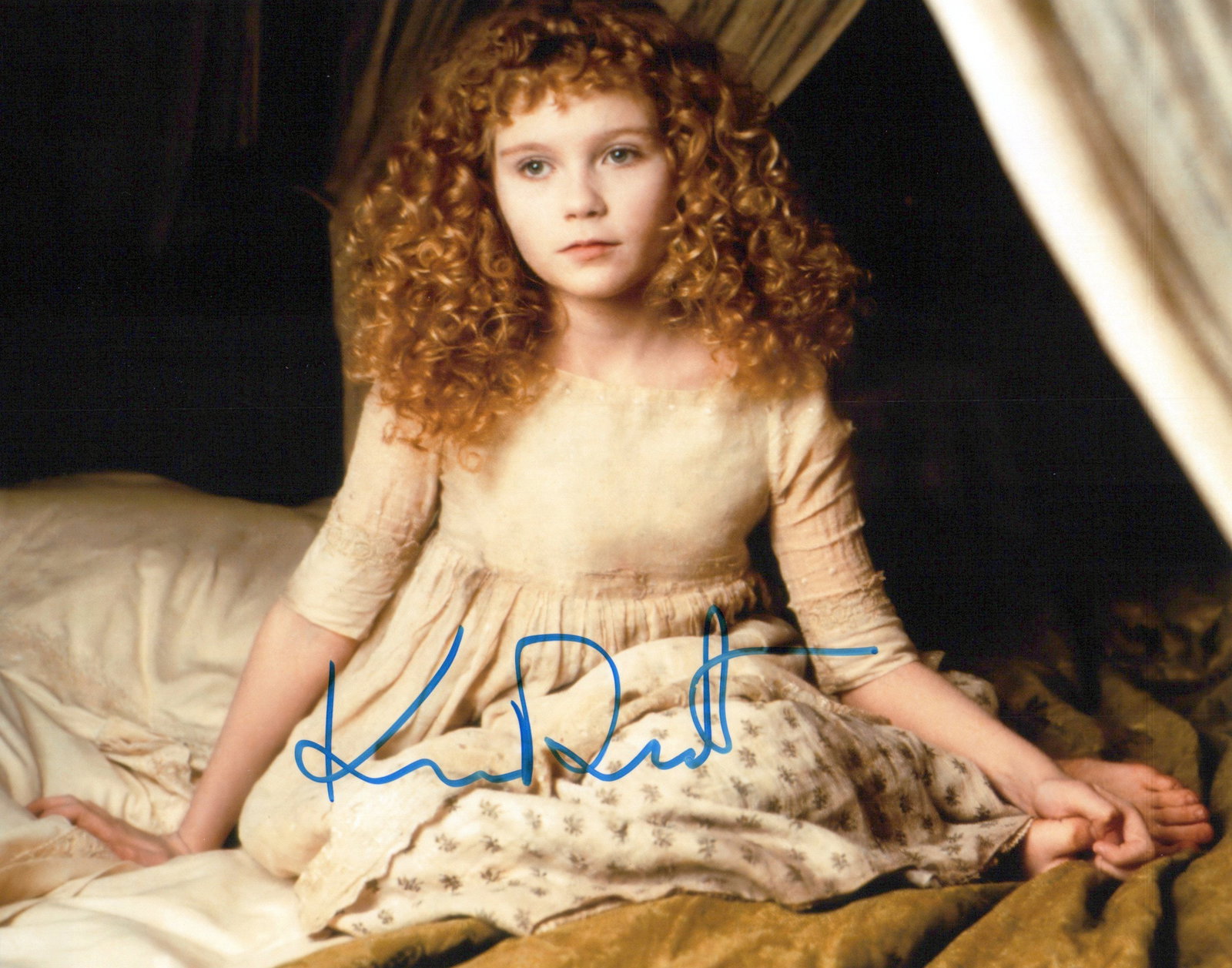 Kirsten Dunst INTERVIEW W/ VAMPIRE In Person Signed Photo (1 of 1)