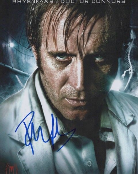 Rhys Ifans AMAZING SPIDER-MAN In Person Signed Photo (1 of 1)