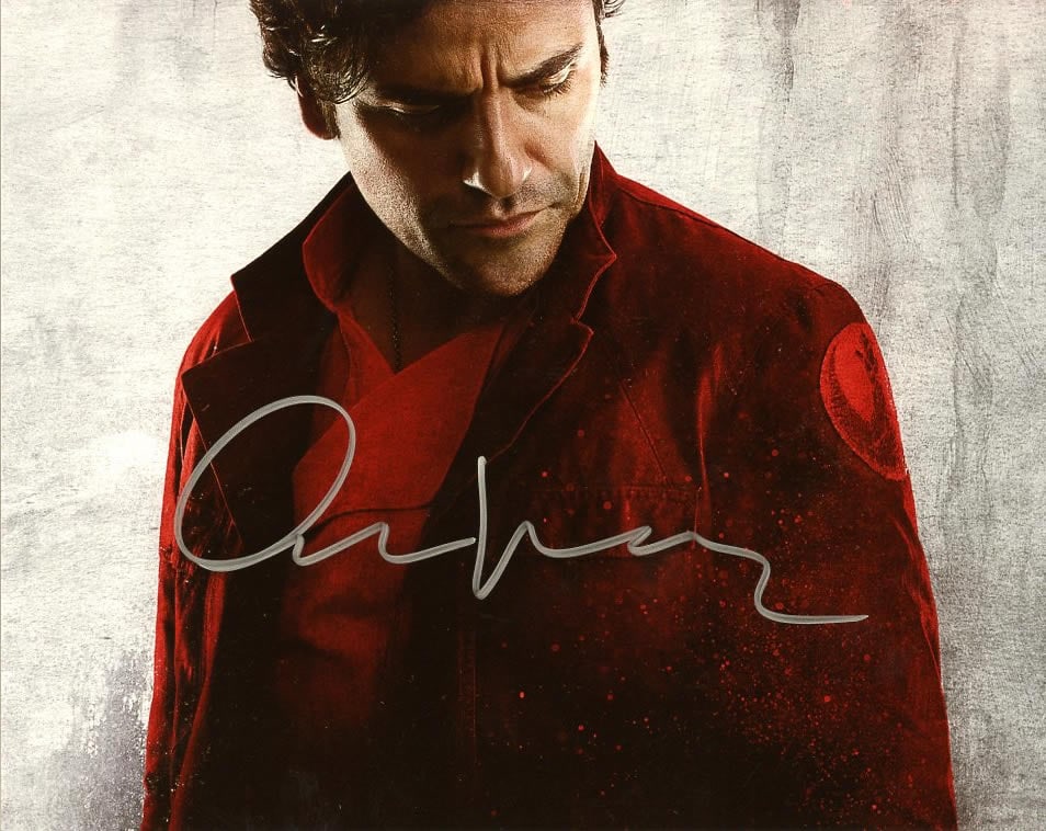 Oscar Isaac STAR WARS In Person Signed Photo (1 of 1)